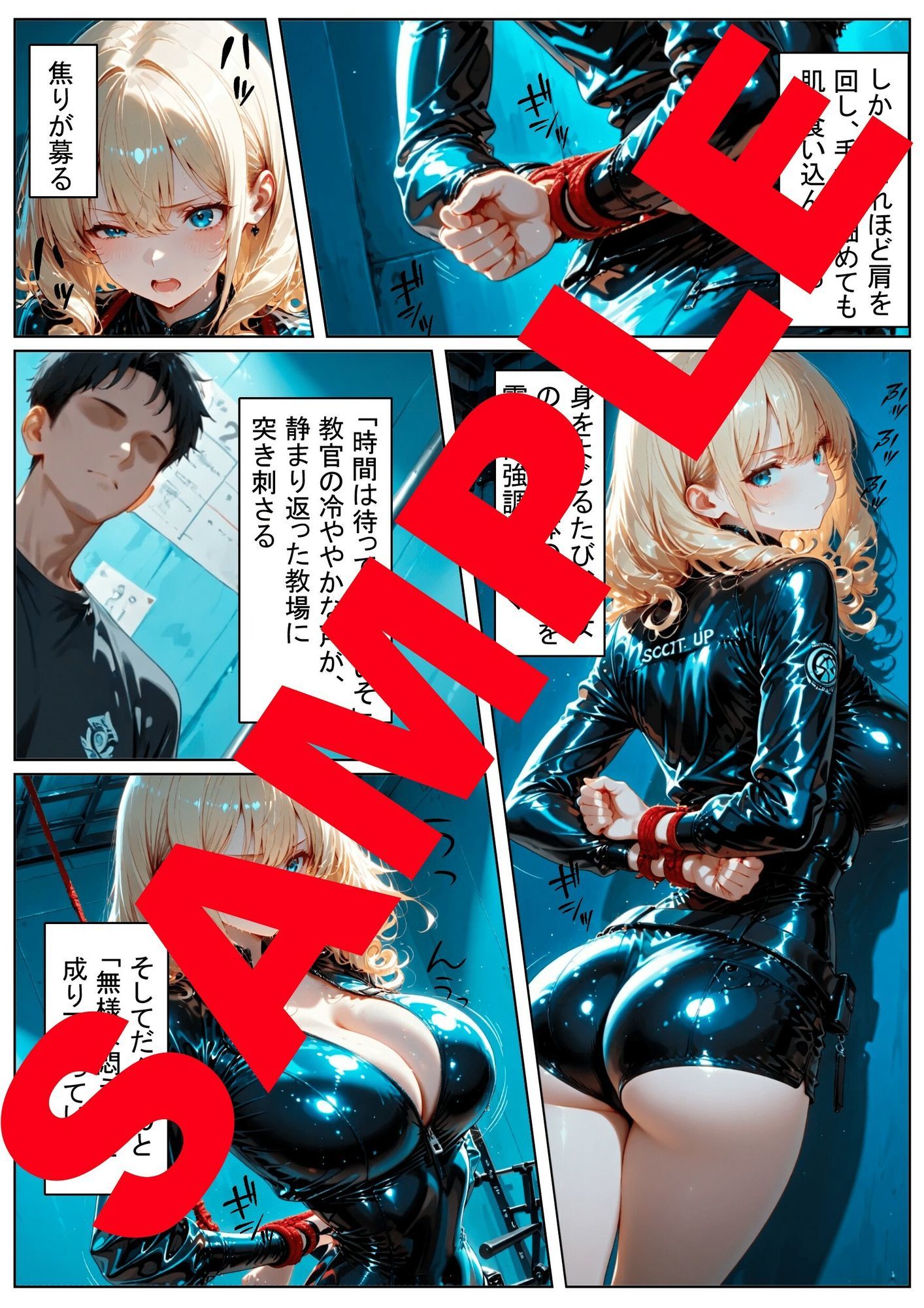 アカデミーの陥落 〜最高傑作の女スパイ、縄抜け訓練の果てに〜 サンプル1ページ目