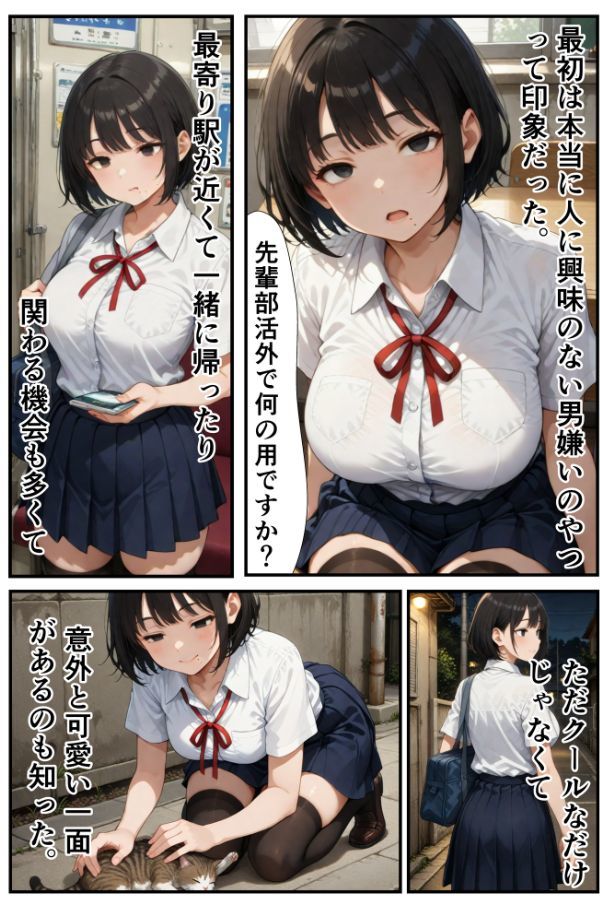 俺「だけ」の事が大大大好きなクーデレ後輩ー大好きなあなたへー【完結総集編＋IF】 サンプル1ページ目