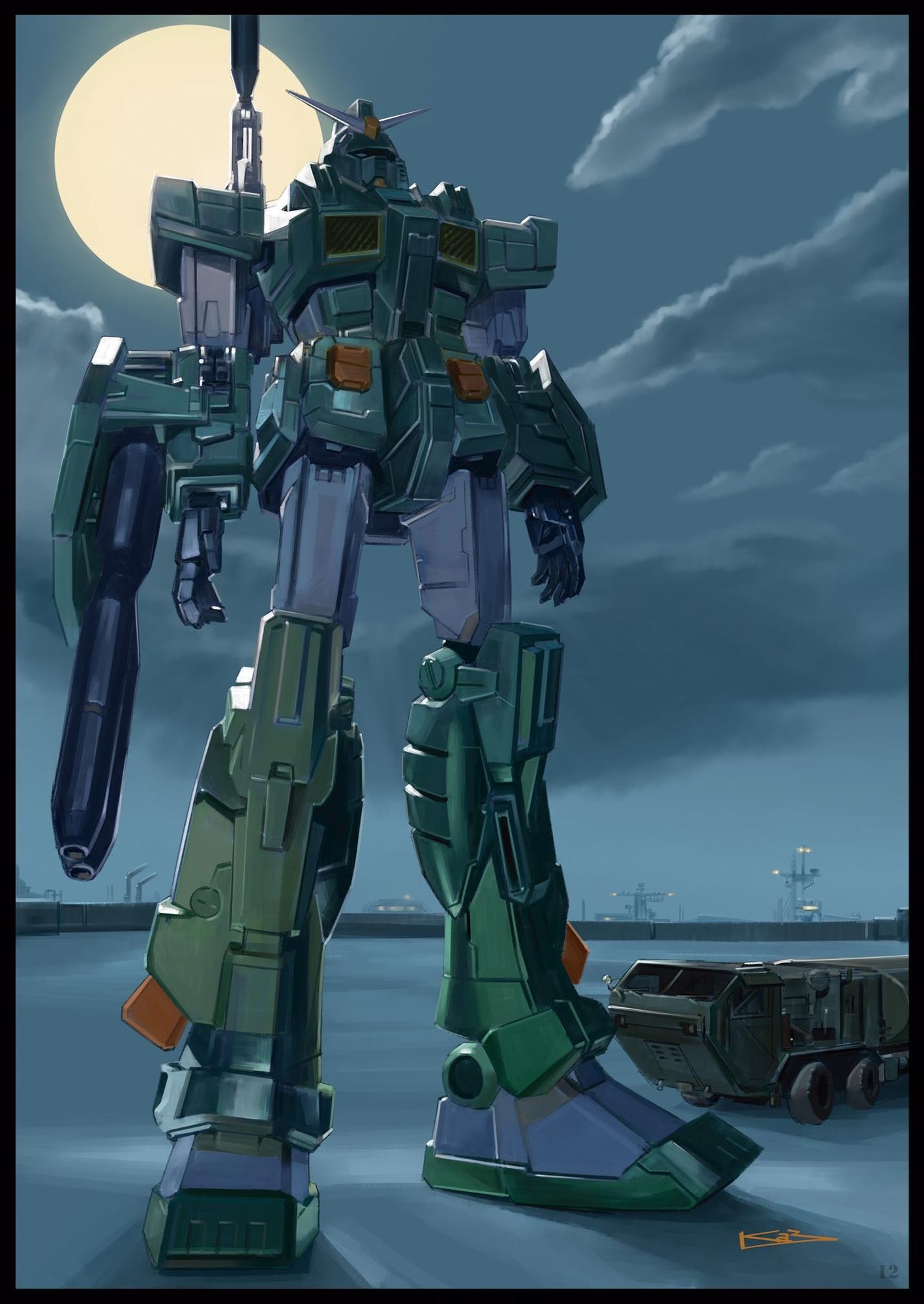 池田和宏ガンダムFanArt集 サンプル2ページ目