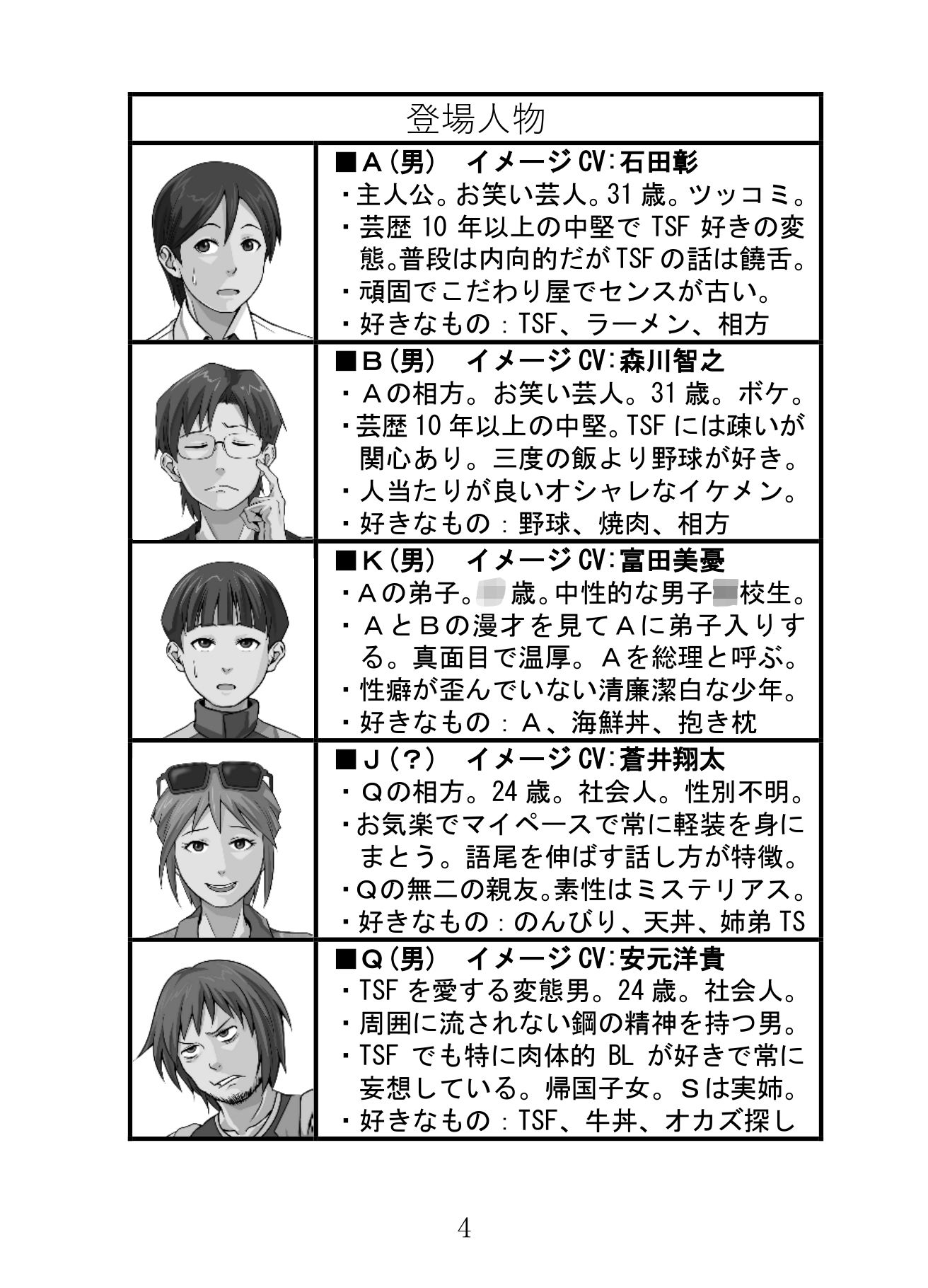 出張！TSF漫才2 サンプル2ページ目