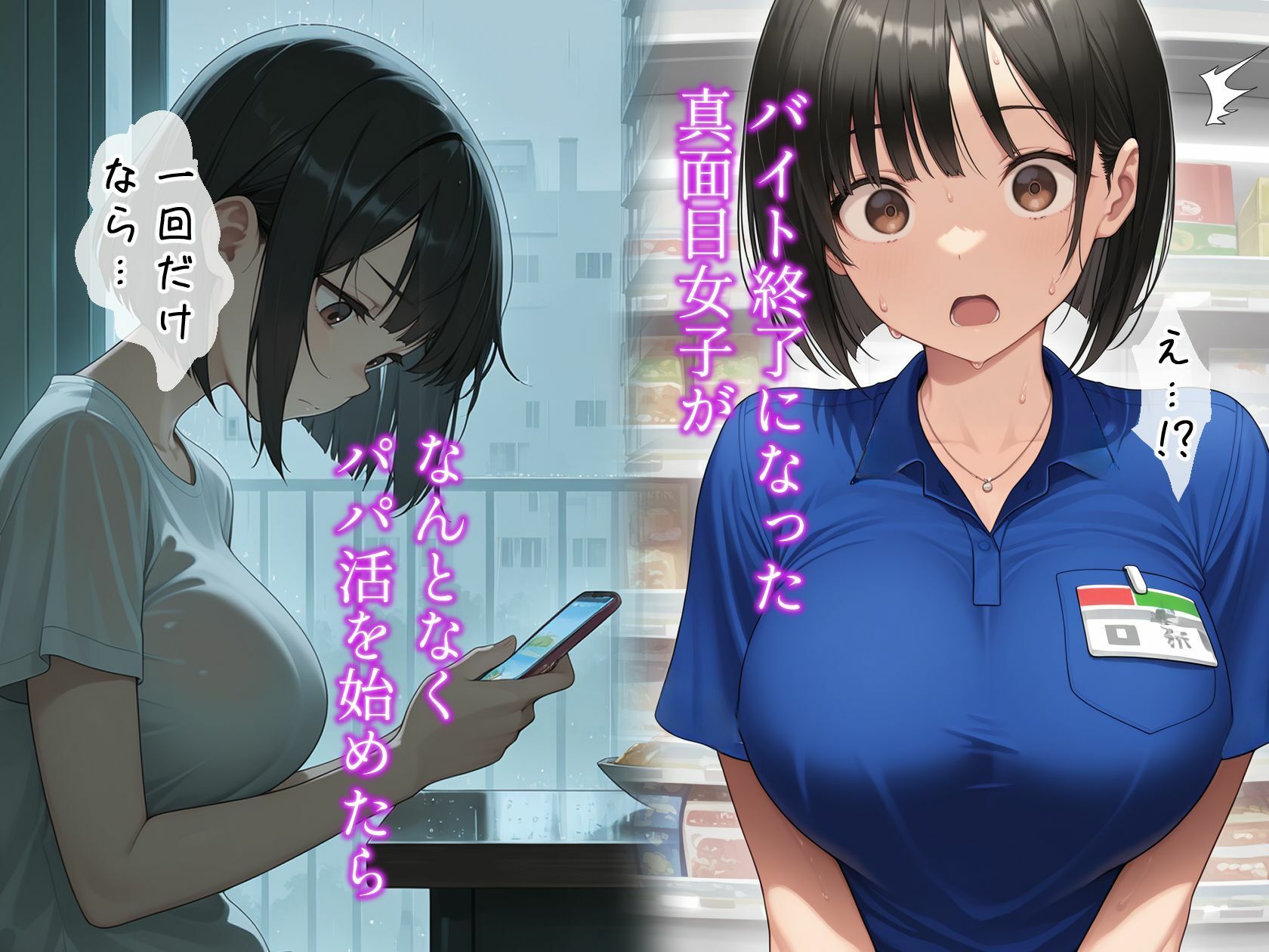 パパ活女子の‘初夜’は蜜の味〜優等生の堕とし方〜 サンプル2ページ目