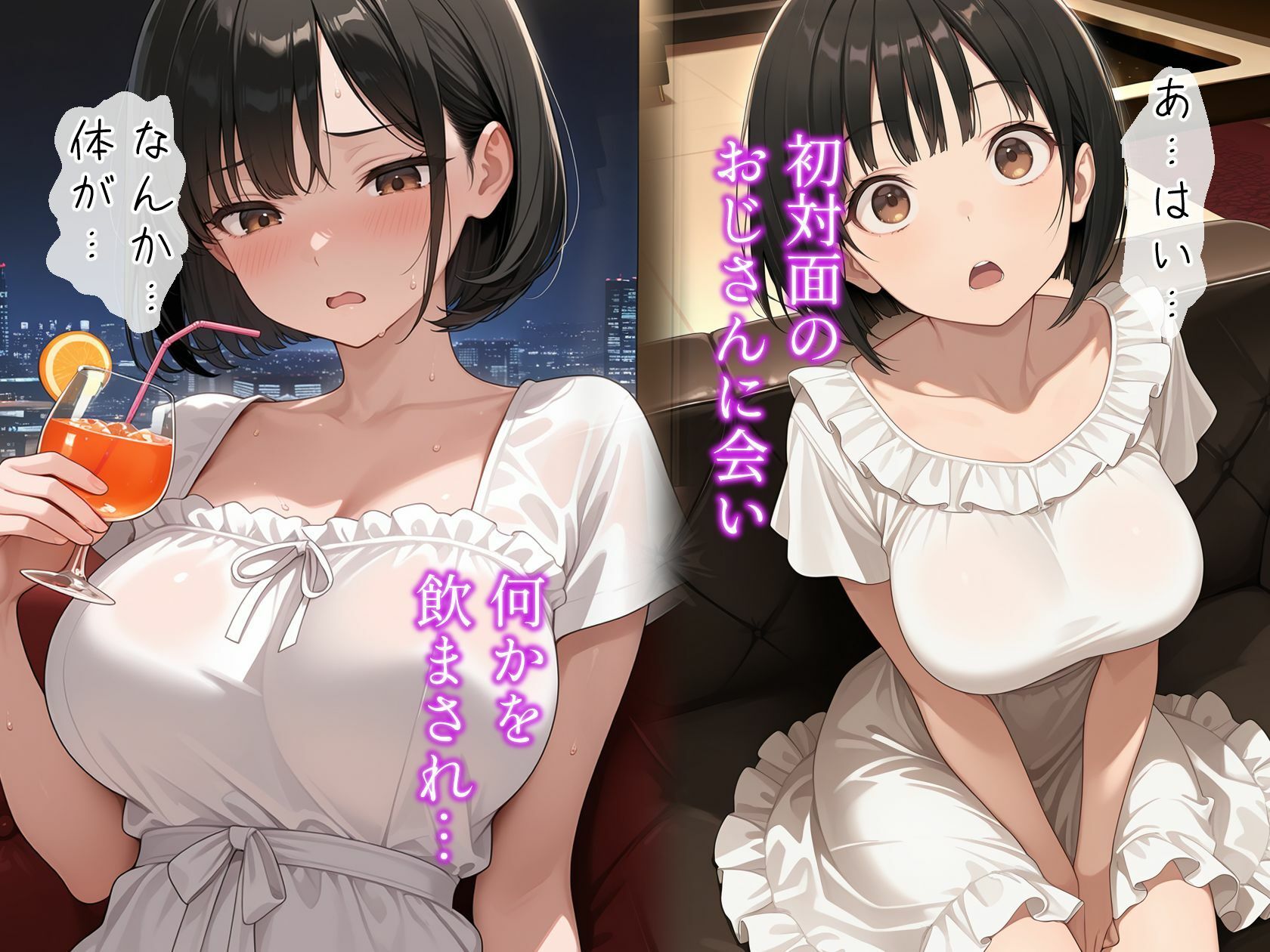 パパ活女子の‘初夜’は蜜の味〜優等生の堕とし方〜 サンプル3ページ目