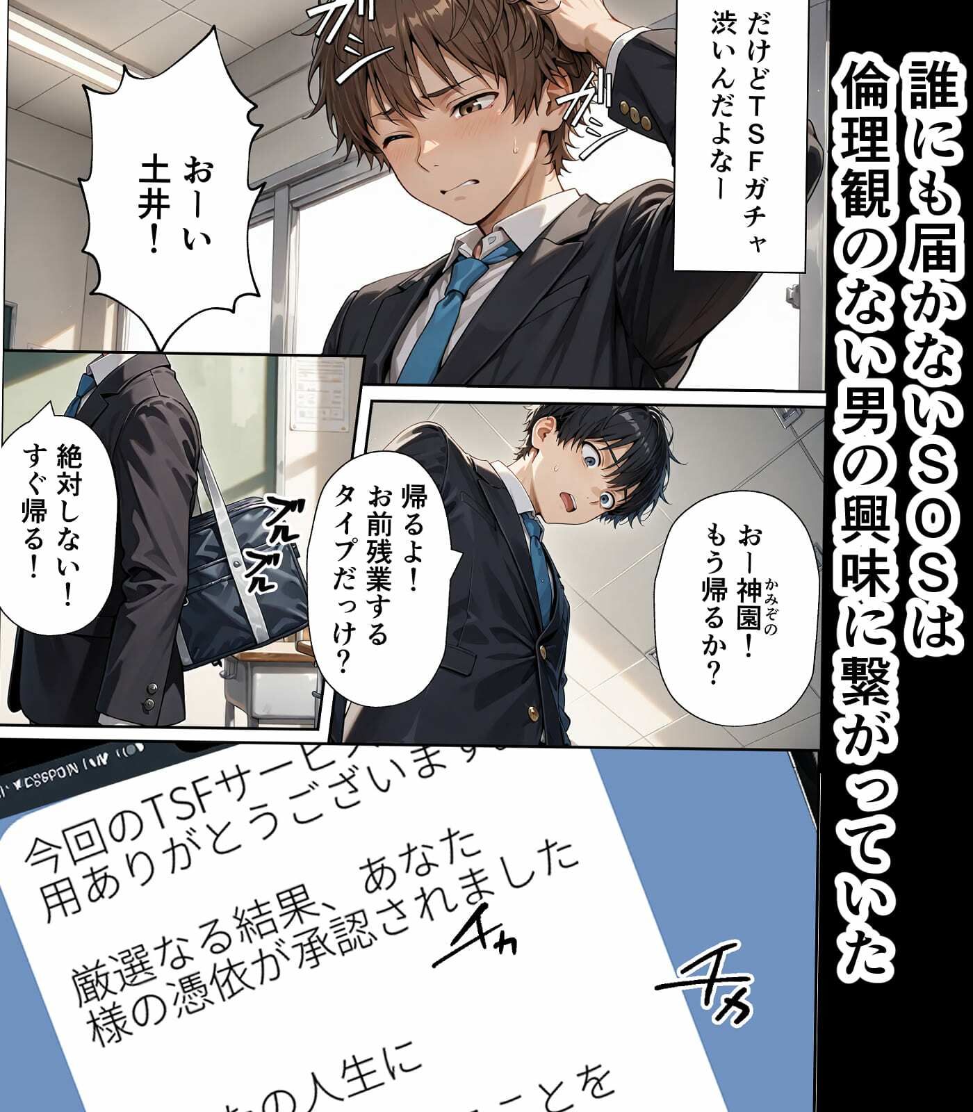 学園憑依II 強がりギャルと、静かな侵入者 サンプル3ページ目