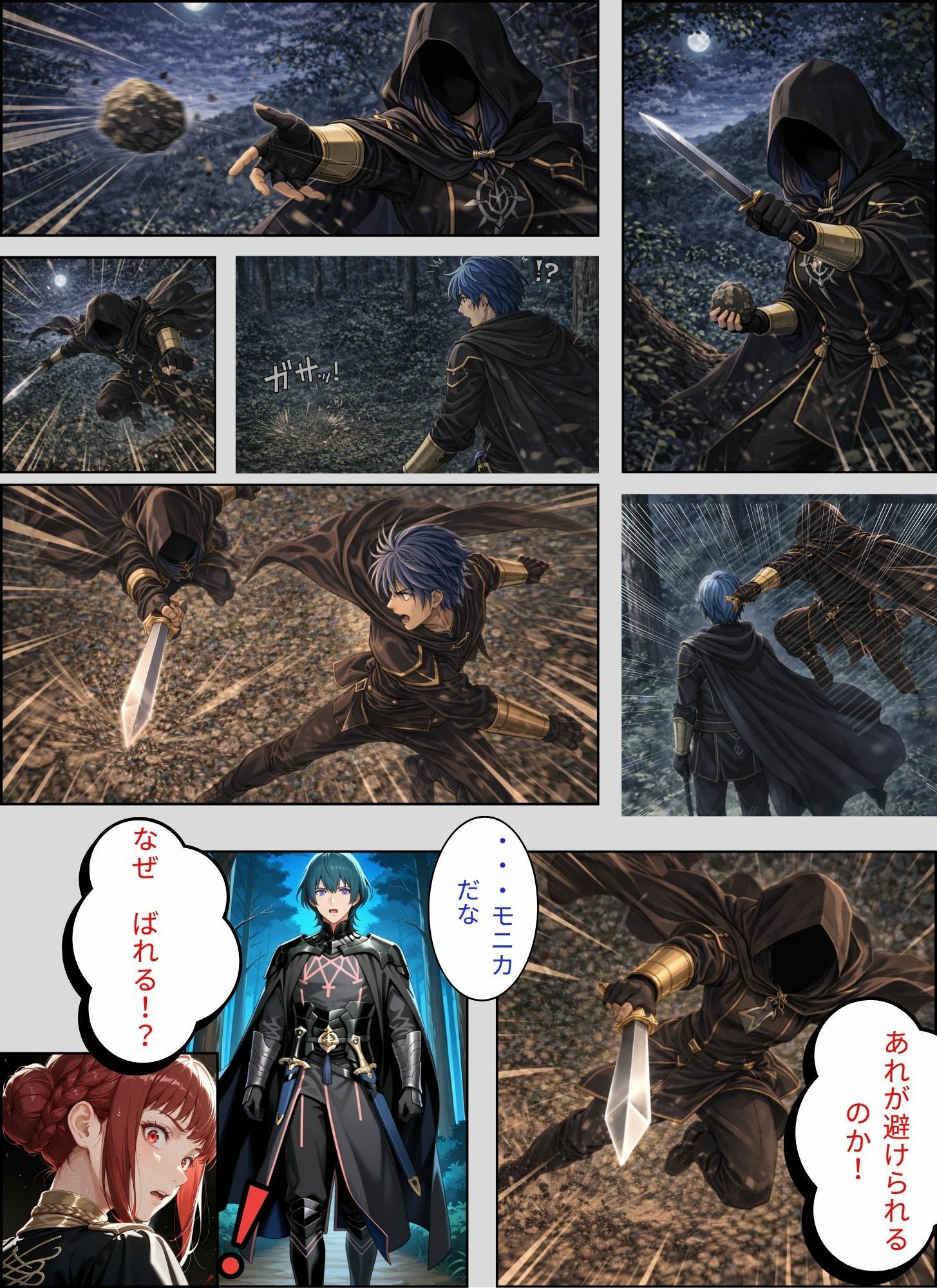 FE 修道院の先生と王様2 サンプル1ページ目