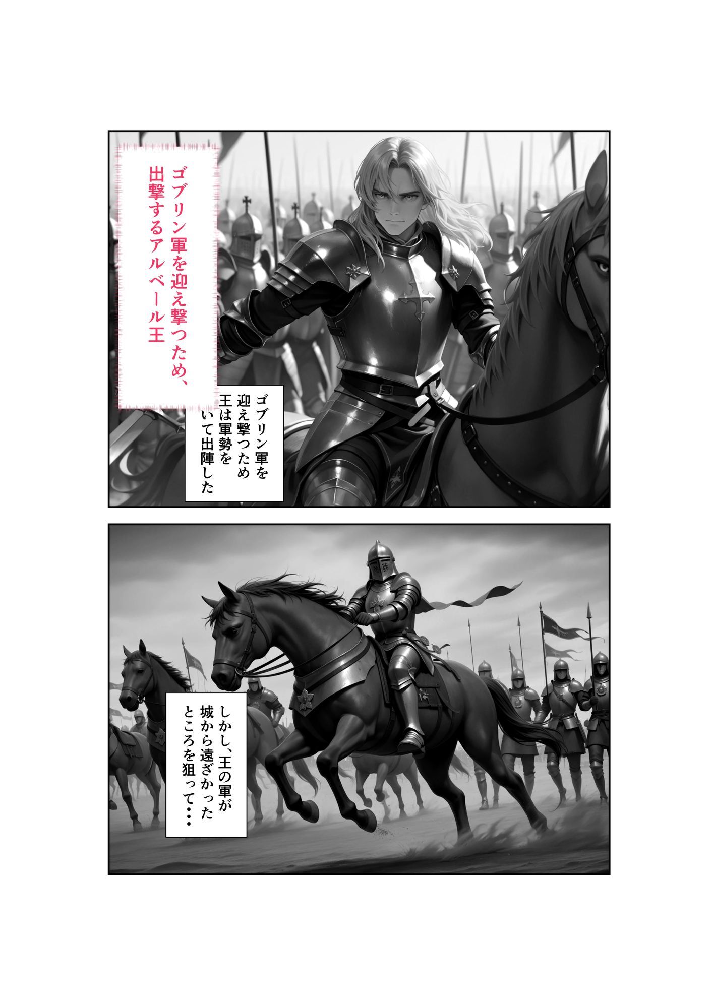 Captured（キャプチャード）囚われの王妃  第1章 サンプル3ページ目