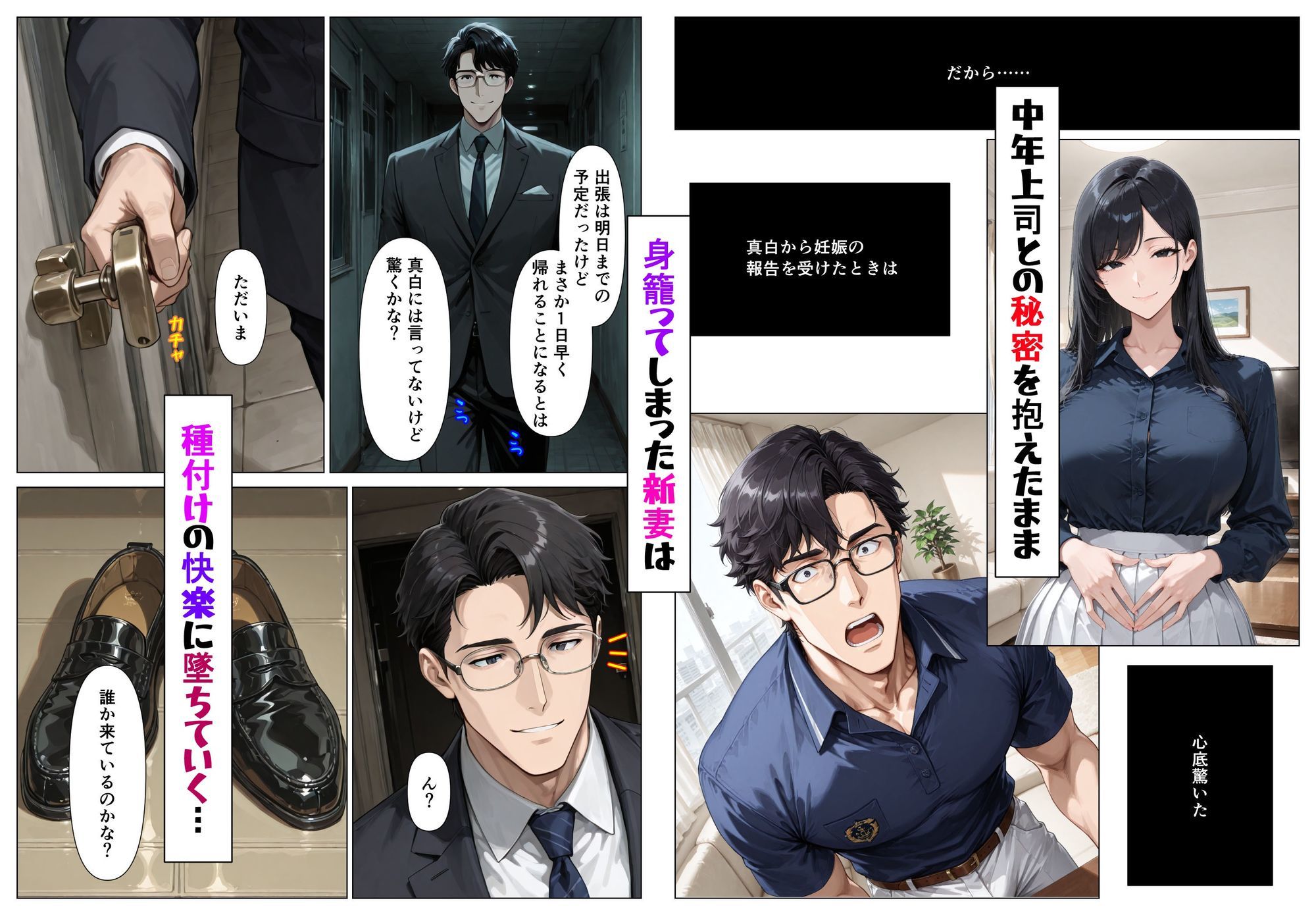 気の強い人妻が寝取られ孕まされ托卵ストーリー サンプル10ページ目