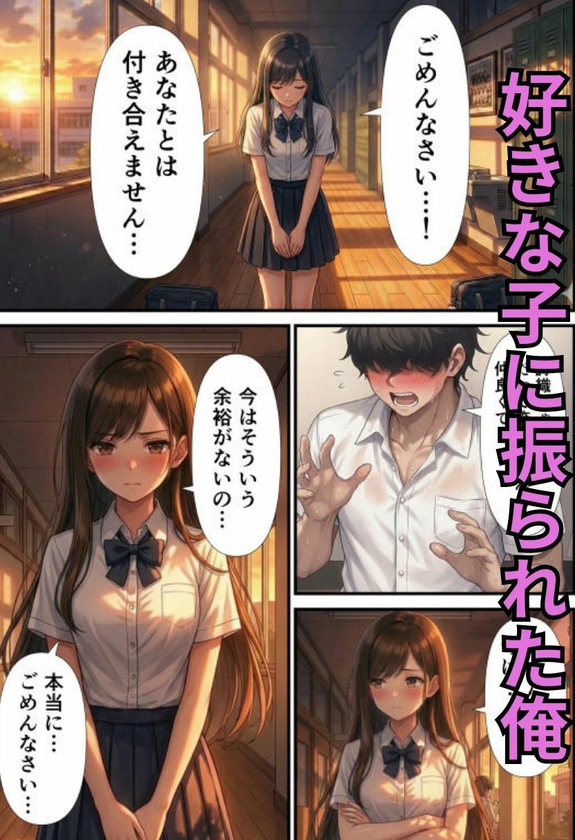 腹肉ぽっちゃり熟女を雑に抱く〜好きな子に振られたが、彼女のお母さんを代わりに抱いた話〜 サンプル4ページ目