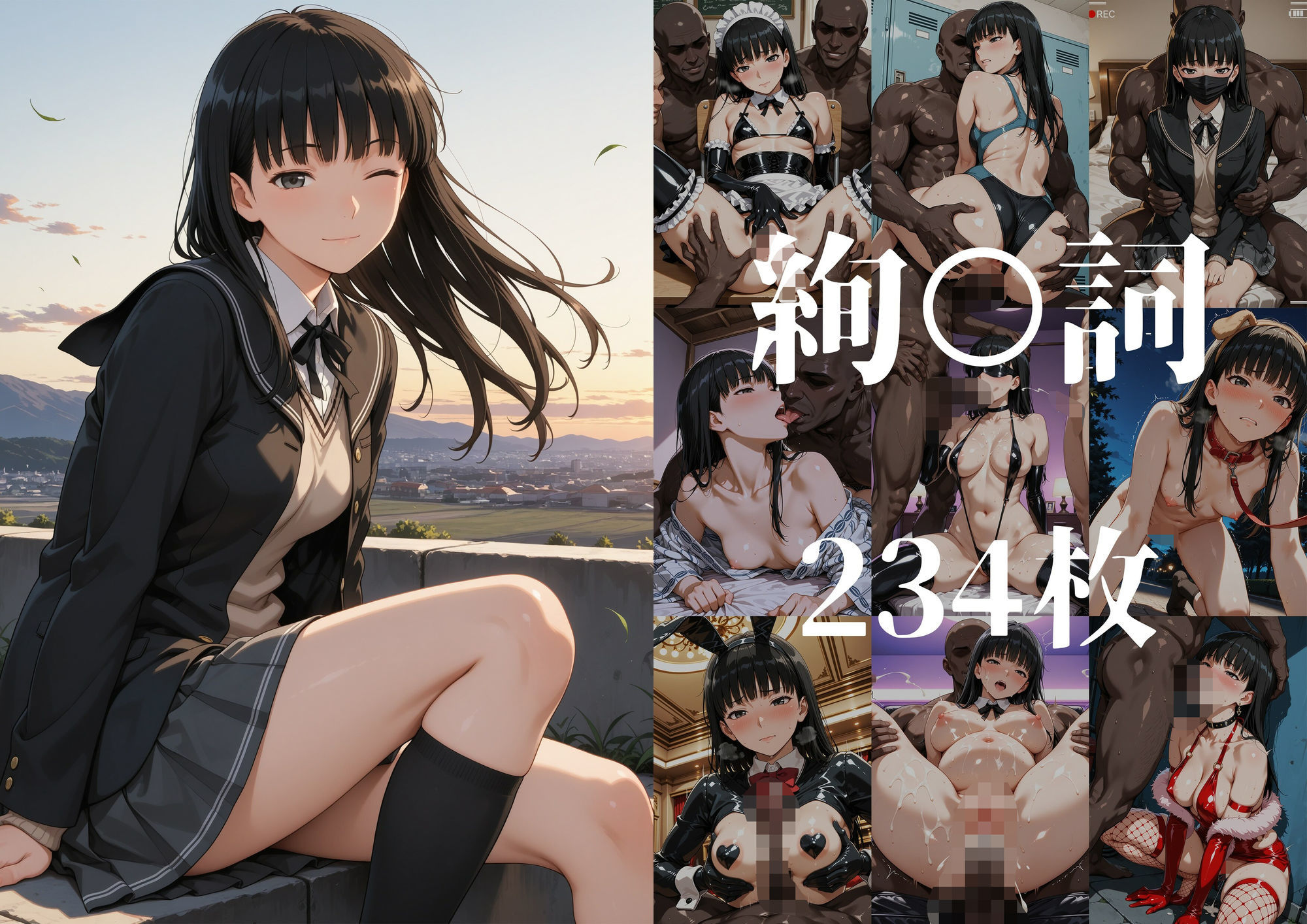 純潔略奪 サンプル3ページ目