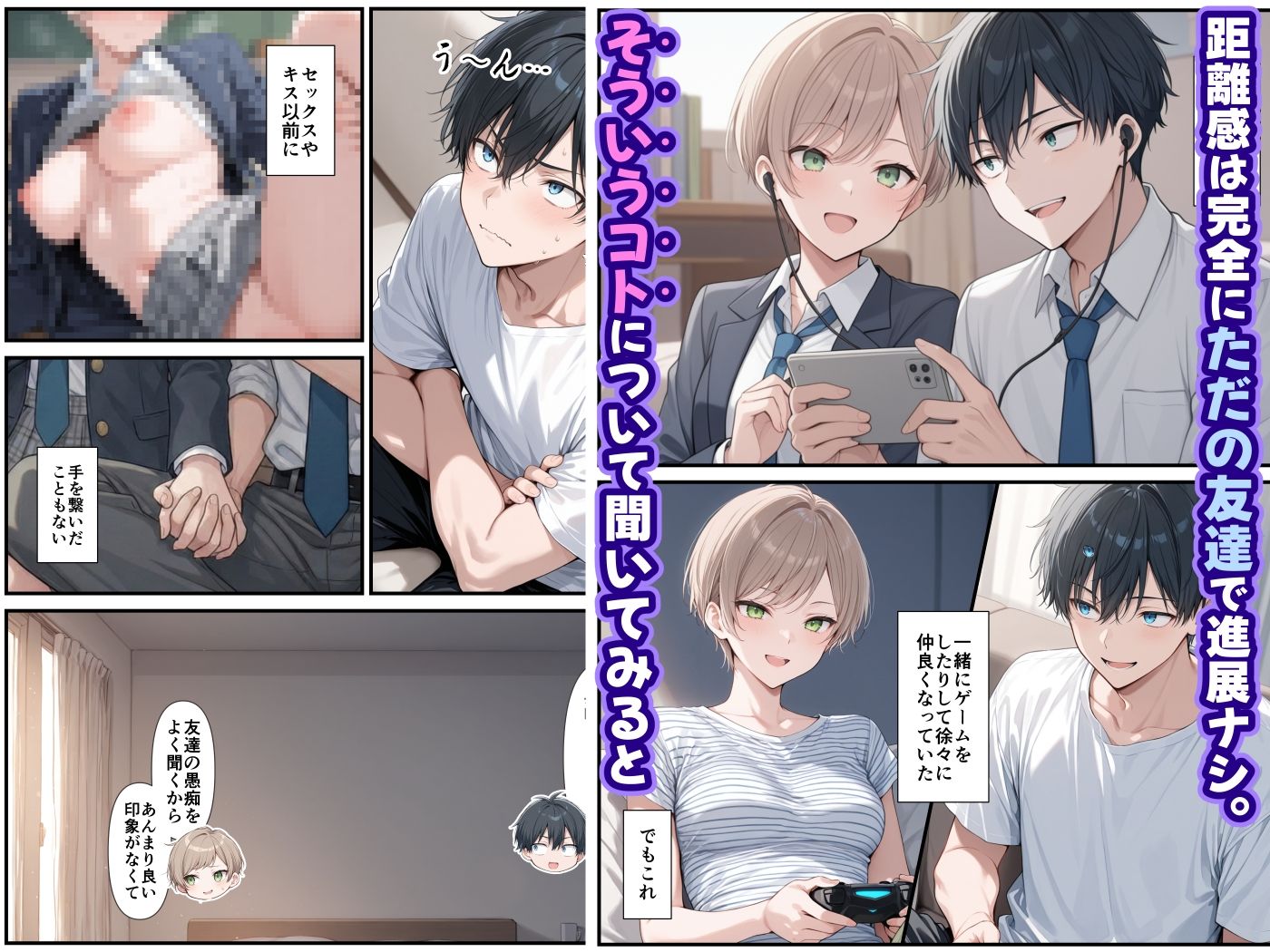 王子様の雌を俺だけが知っている サンプル3ページ目