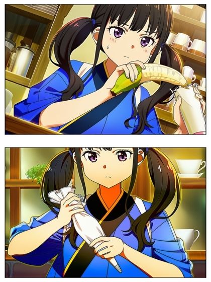 漫画  リリリリ・リコイル  チンポを見たい千束とたきな 141P サンプル1ページ目