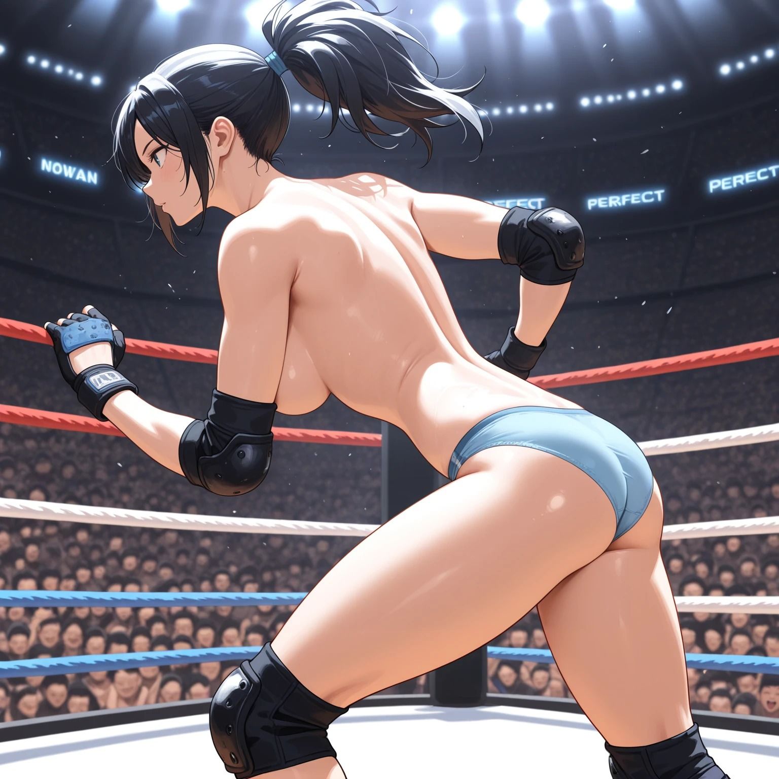 おっぱいバトル王座決定戦【没カットおまけ付き】 サンプル5ページ目