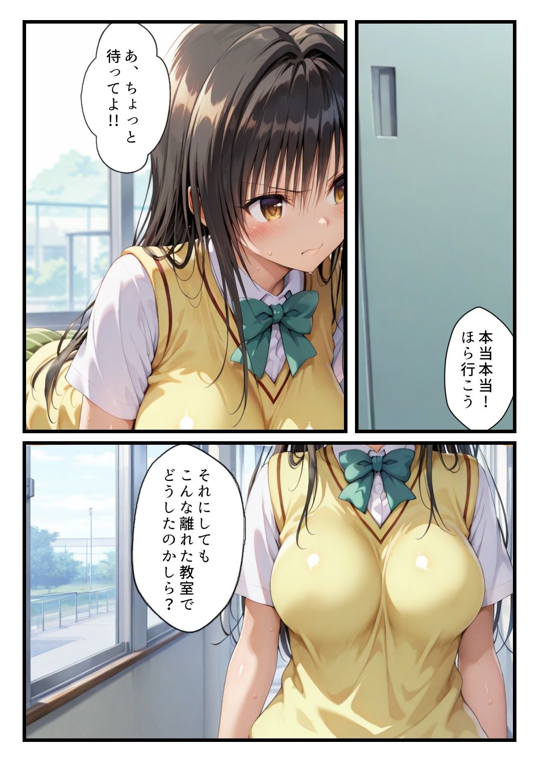 逆恨みで犯●れる風紀委員だったが・・・ サンプル5ページ目