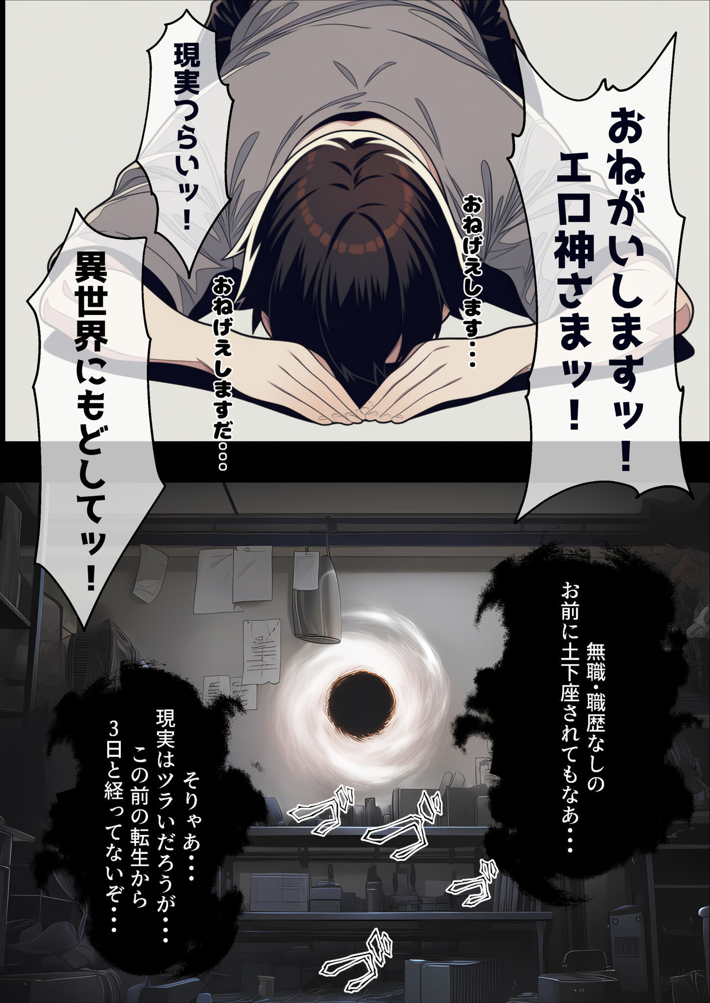 女だけの異世界で好き放題した話！？ 2 エルフ篇 サンプル1ページ目