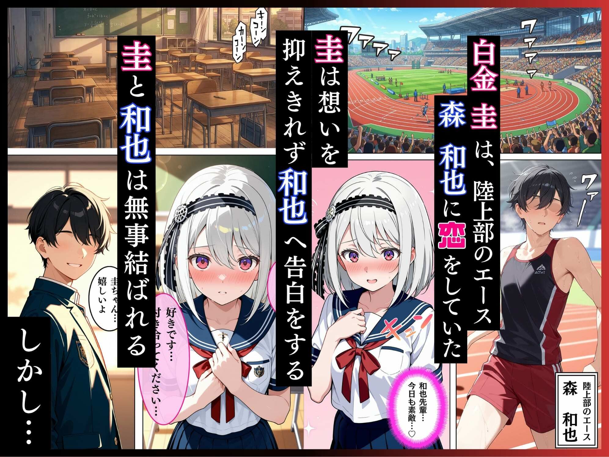 かぐや様を犯したい、白金圭も犯したい。才女たちが快楽地獄の性奴●に サンプル6ページ目