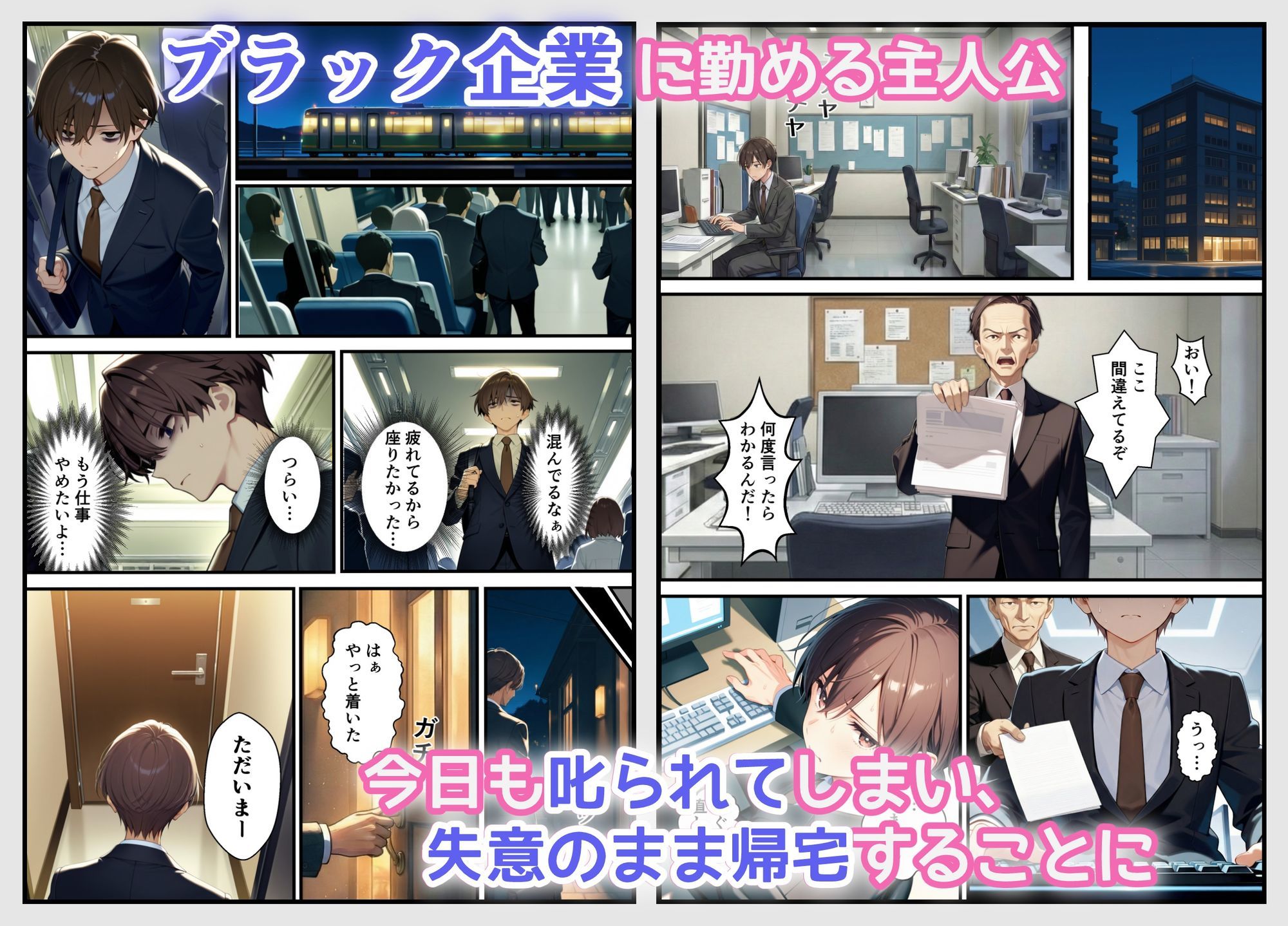 甘やかし妻とラブラブエッチ サンプル1ページ目