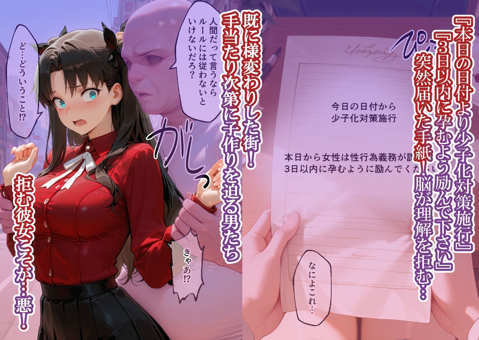 監禁アクメ地獄 孕んでも解放されない 快楽の牢獄 魔術師編 サンプル1ページ目