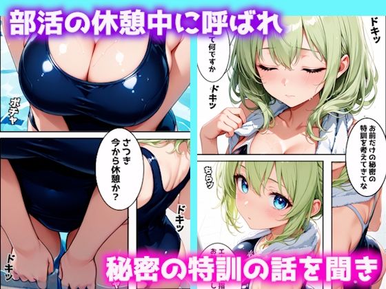水泳部エースの秘密の特訓〜ベッドの上の全身運動〜 サンプル1ページ目
