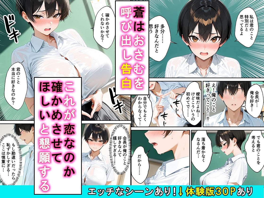 女の子扱いされたい王子様な生徒会長があまあま中出しセックスでメスになる話 サンプル5ページ目