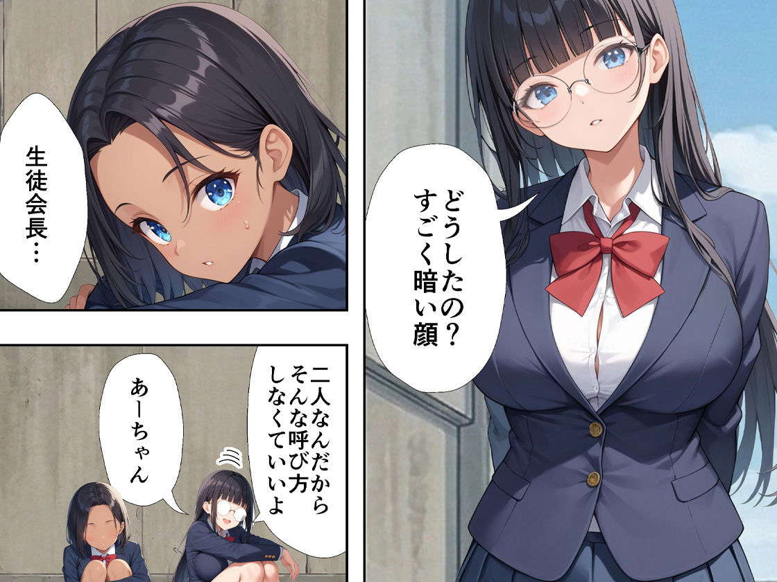 裏垢がバレた水泳部員ちゃん4 サンプル6ページ目