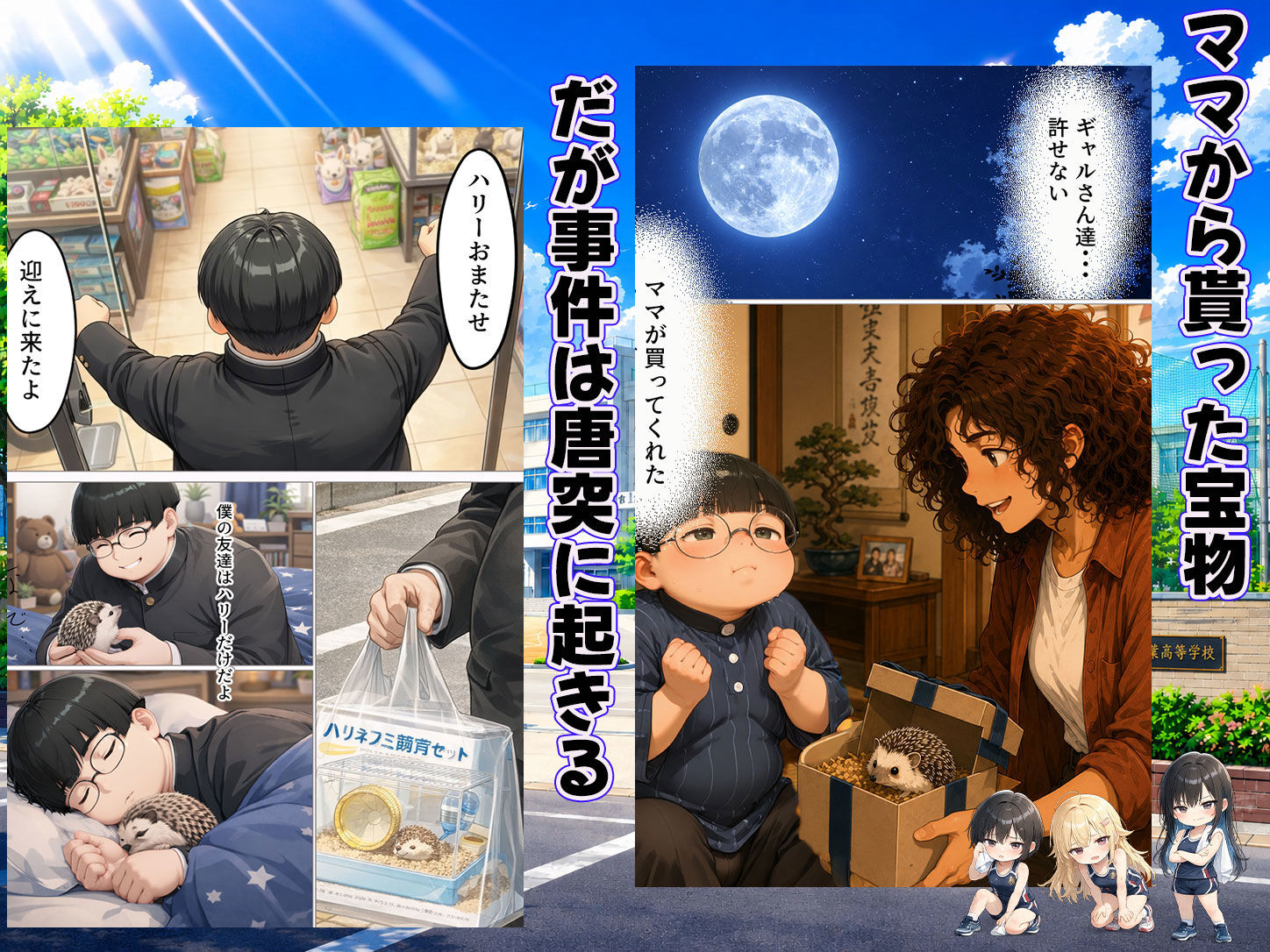 僕をいじめたギャルさん達に復讐する話ーリベンジ結衣編ー サンプル3ページ目