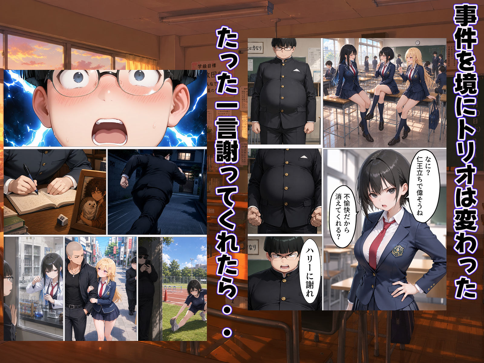 僕をいじめたギャルさん達に復讐する話ーリベンジ結衣編ー サンプル4ページ目