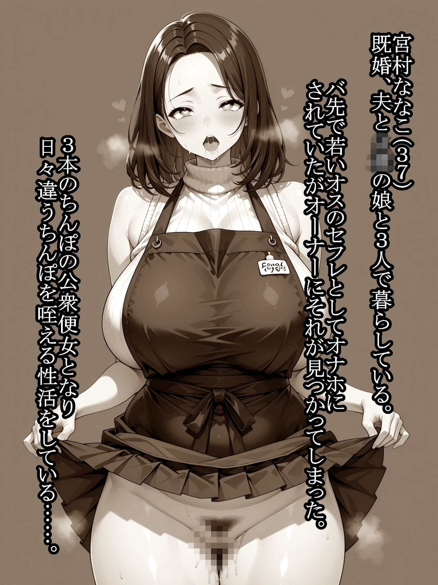 バ先の人妻ななこさんがデカチンに堕ちるまで 7 サンプル1ページ目