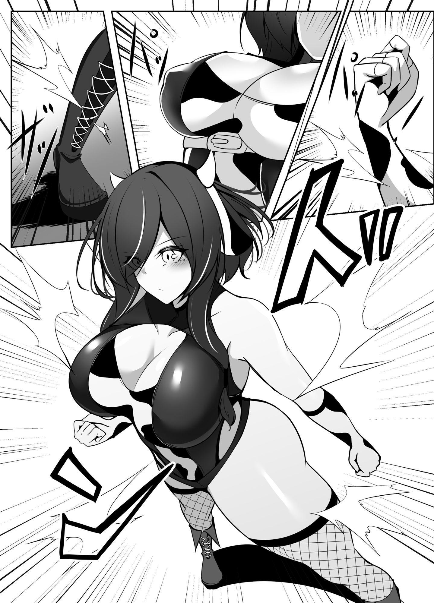 巨乳ヒロイン  シズク サンプル4ページ目