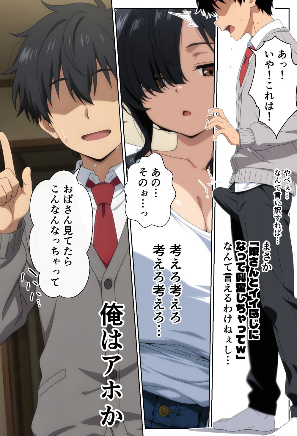 オタ友の母 サンプル4ページ目