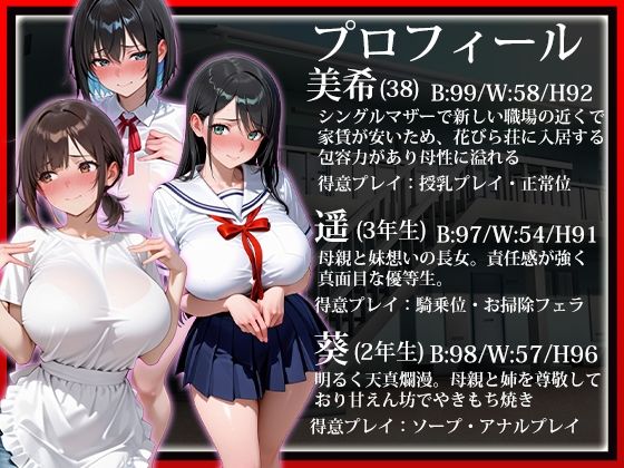 催〇アプリで支配して親子を専用風俗嬢にする話 サンプル1ページ目
