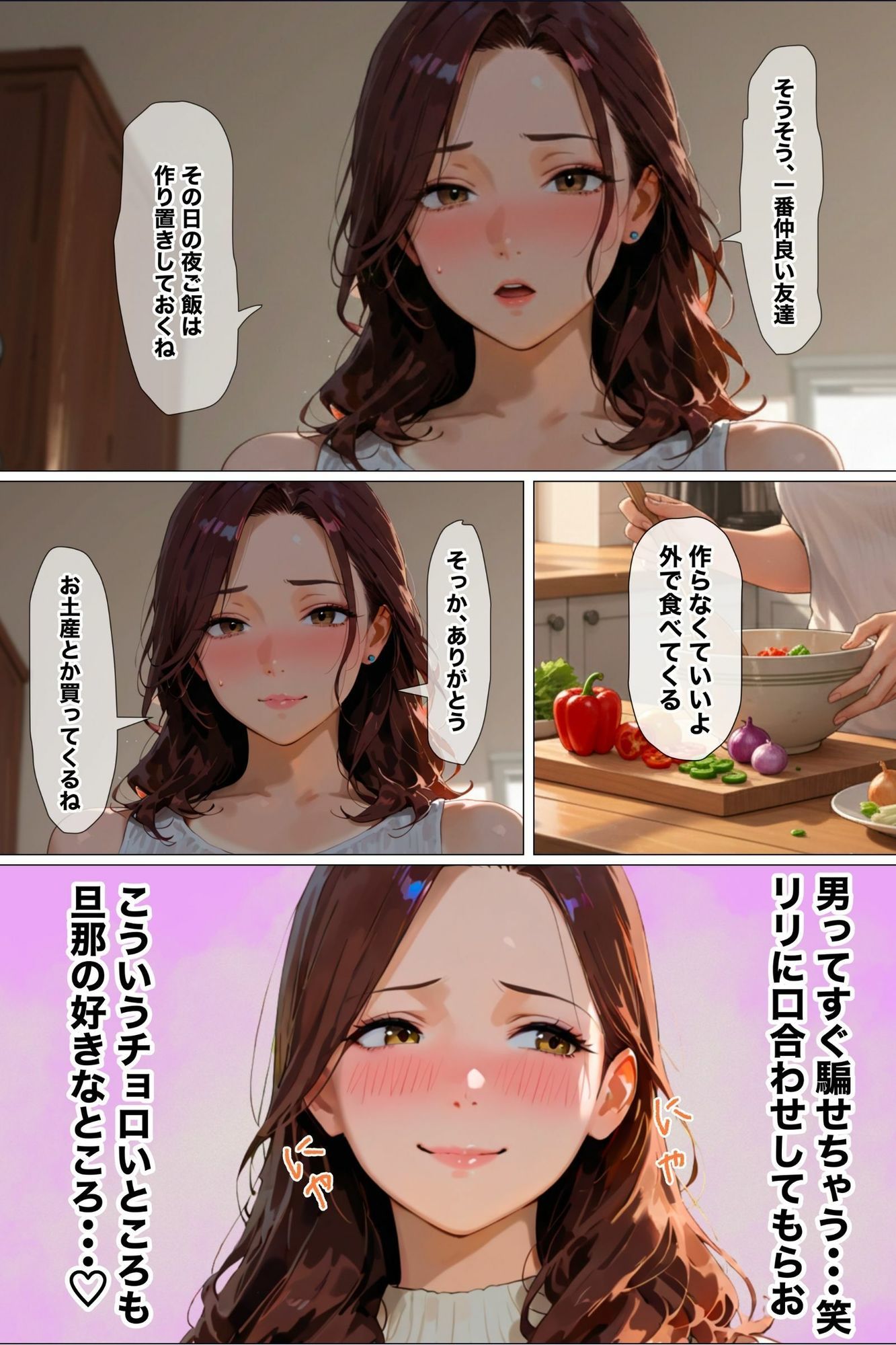 【女子友達から聞いた実話】女子旅行は絶対に浮気ですwww サンプル3ページ目