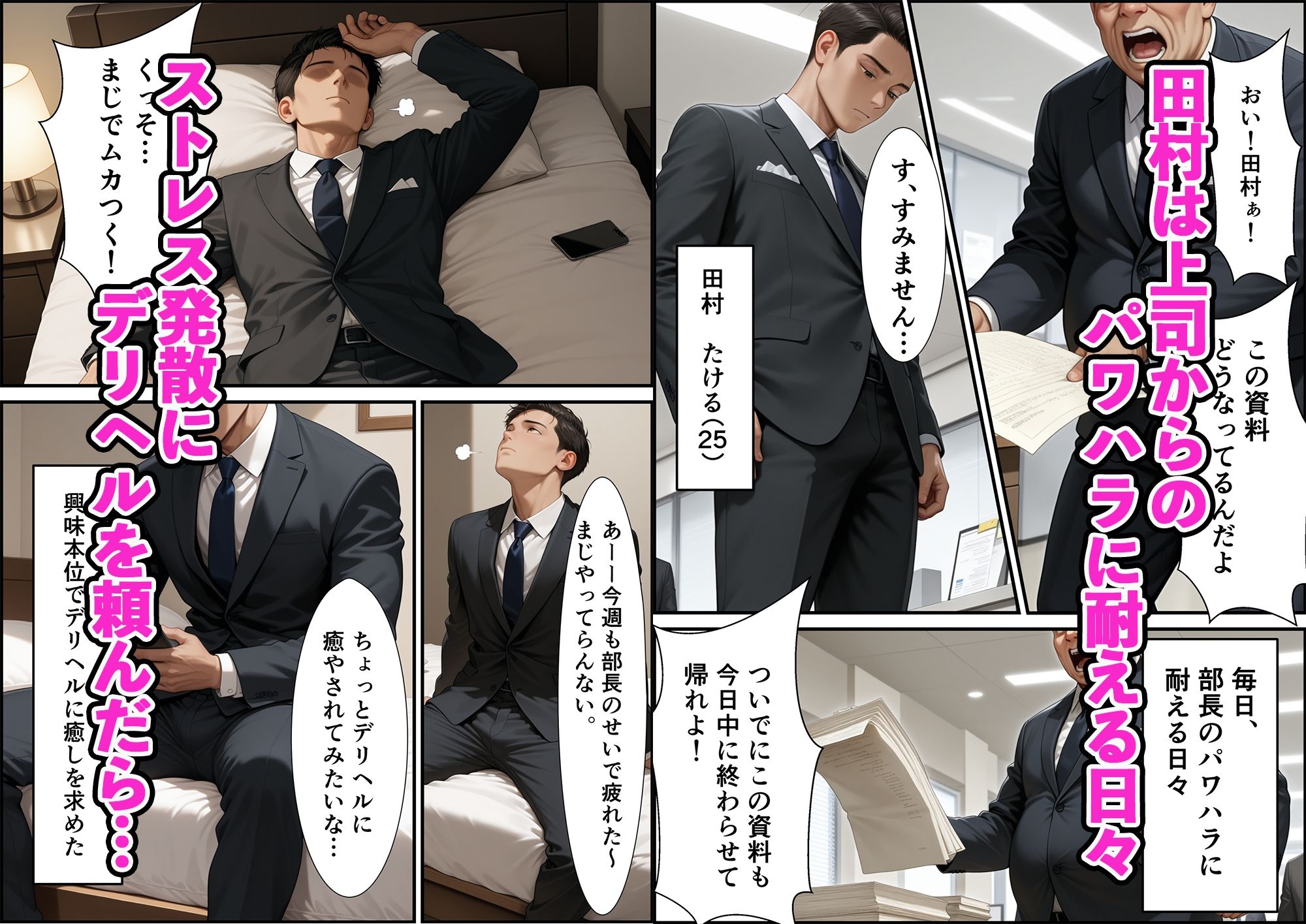 パワハラ上司に支配された奥さんが俺の肉便器どスケベデリヘルになった話 サンプル1ページ目