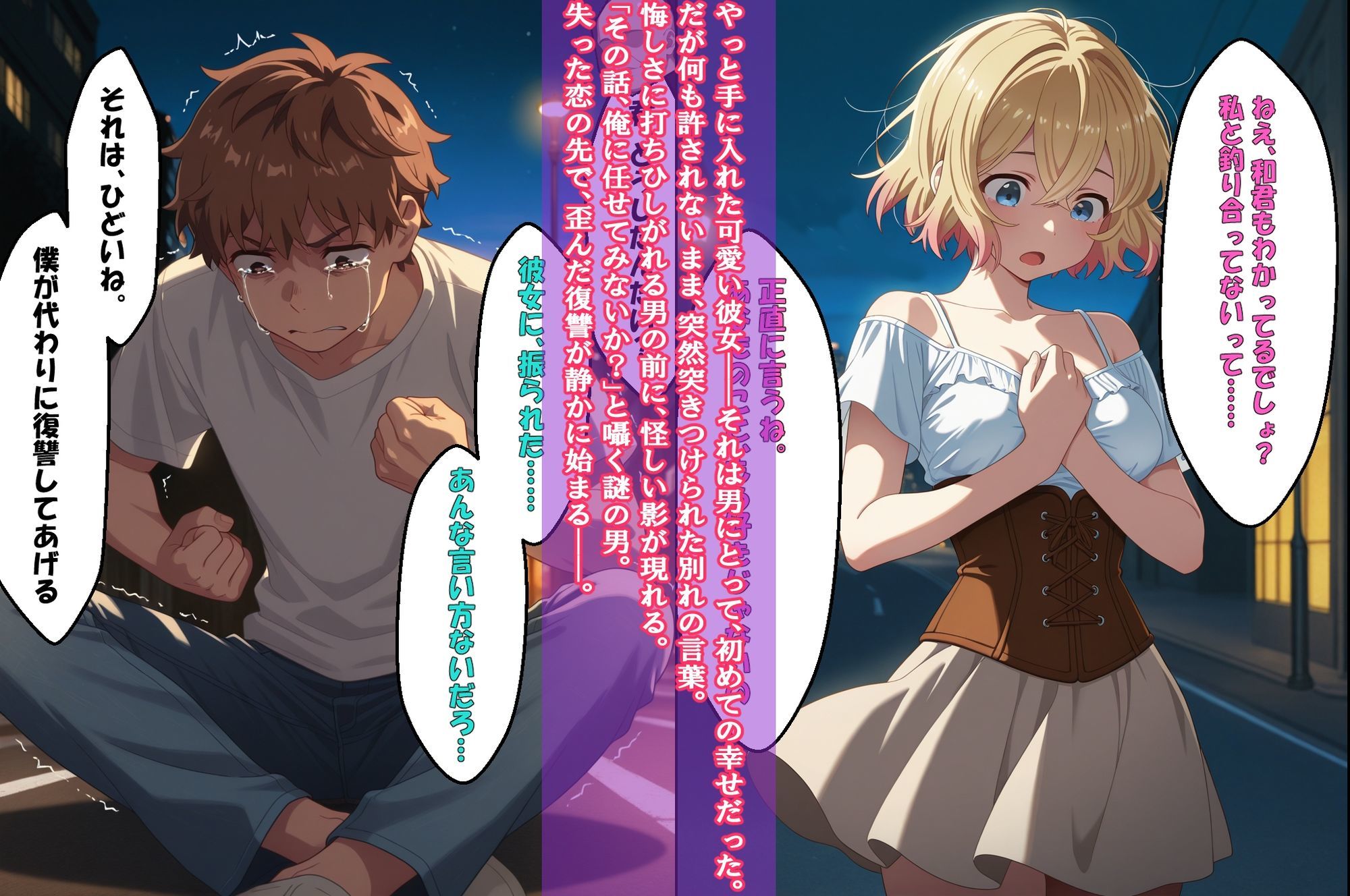『ナース姿のレンカノ、禁断病棟へ』（水〇千鶴）＆『別れた代償、元カノ崩壊』（七〇麻実）2冊セット、動画13本 サンプル6ページ目