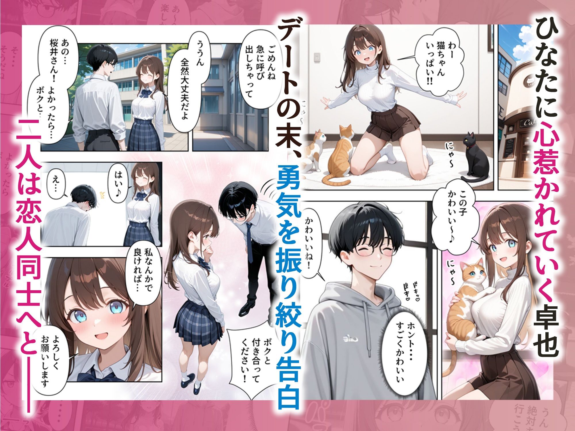 いじめられていた陰キャのボクが1軍ギャル達に中出し報復する話 〜メス堕ちリバース サンプル4ページ目