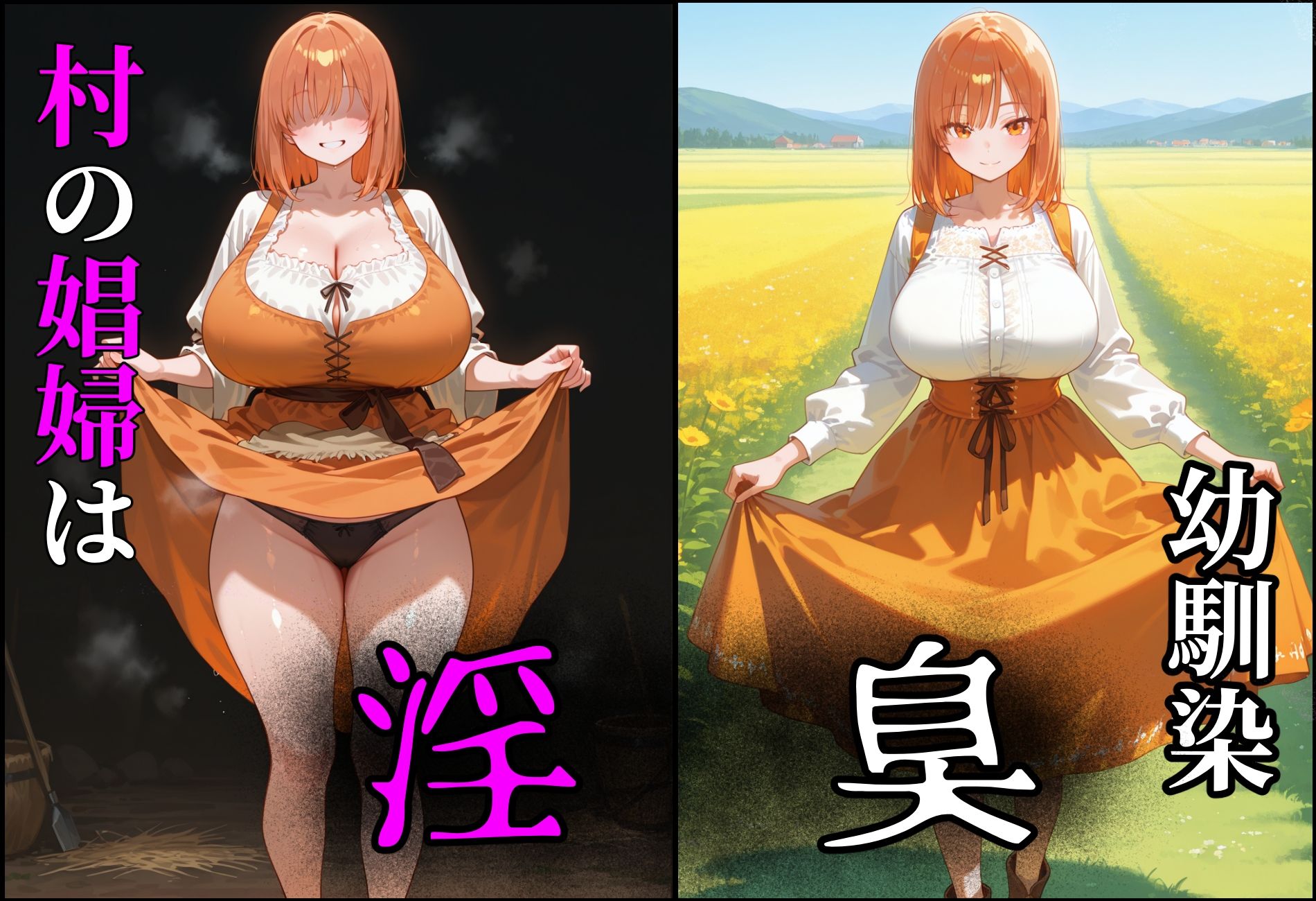 〜村の淫臭〜 村の娼婦は幼馴染 サンプル9ページ目