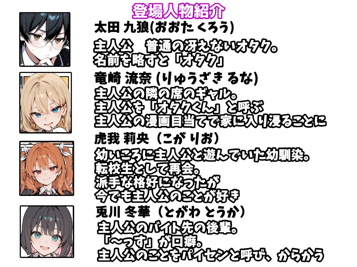 オタクの俺がギャルたちの入り浸りハーレムを作る話 サンプル8ページ目