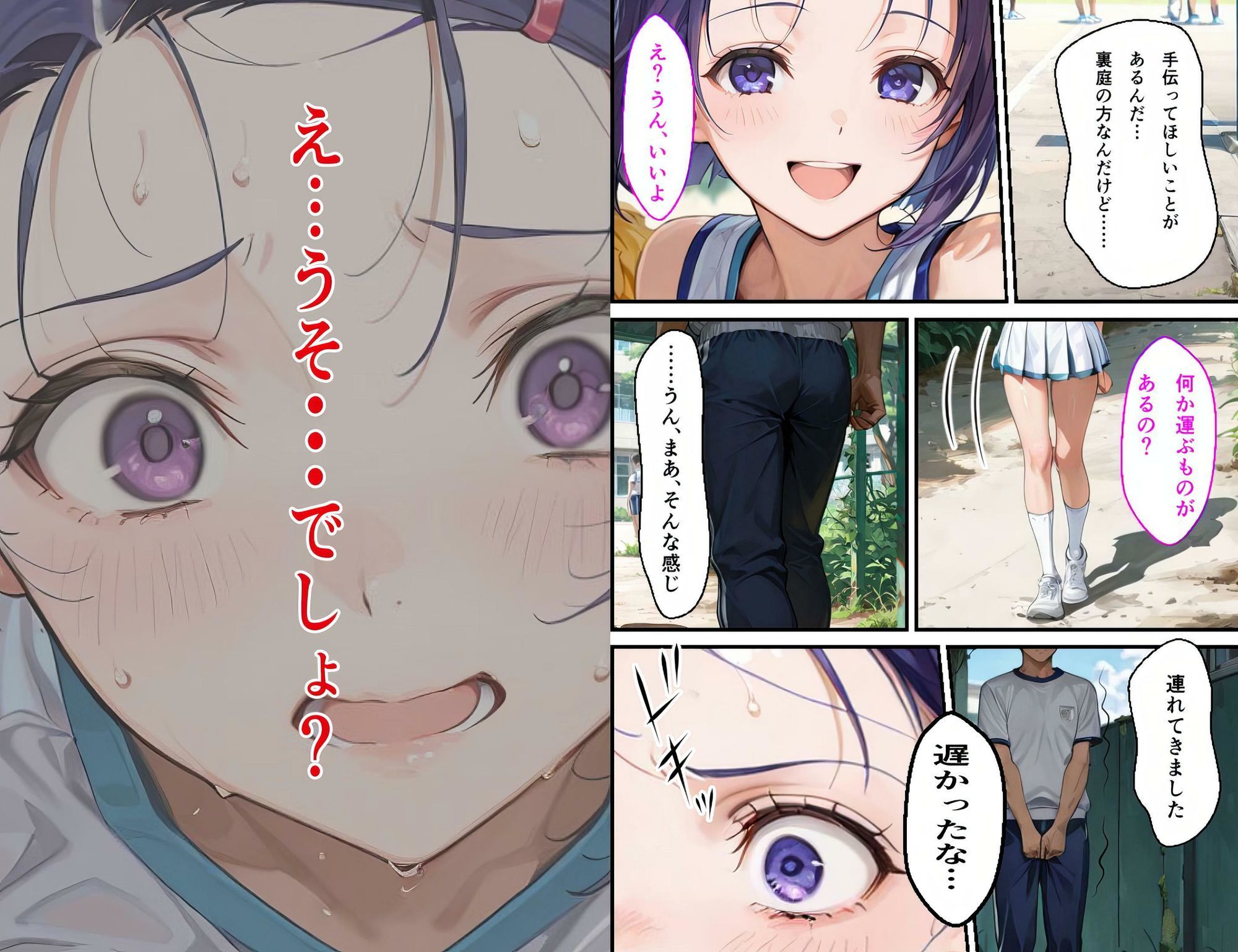 西連〇春菜 学園の悲劇 3 運動会編 〜逃げ場のない喧騒、図書室の悪夢再び〜 サンプル2ページ目