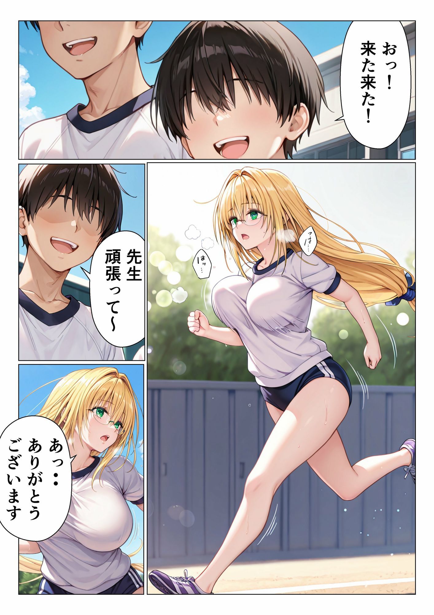 先生は犯●れる サンプル3ページ目