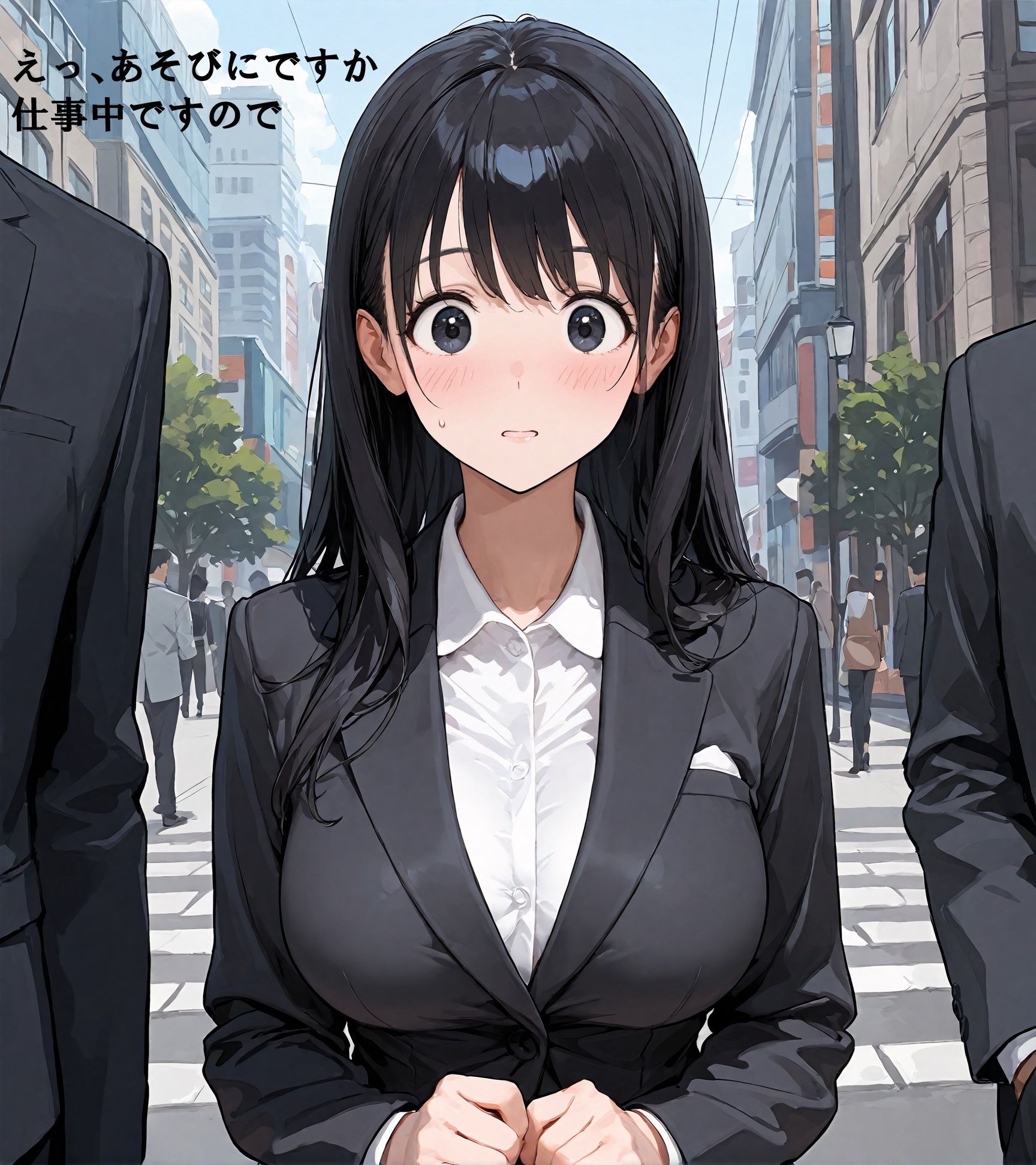 会社のアイドル詩織ちゃん サンプル2ページ目