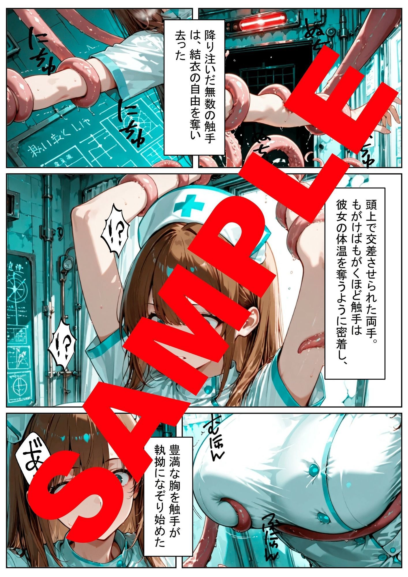 病棟の縛鎖 〜白衣の聖女を蹂躙する、理由なき淫らな悪意〜 サンプル1ページ目