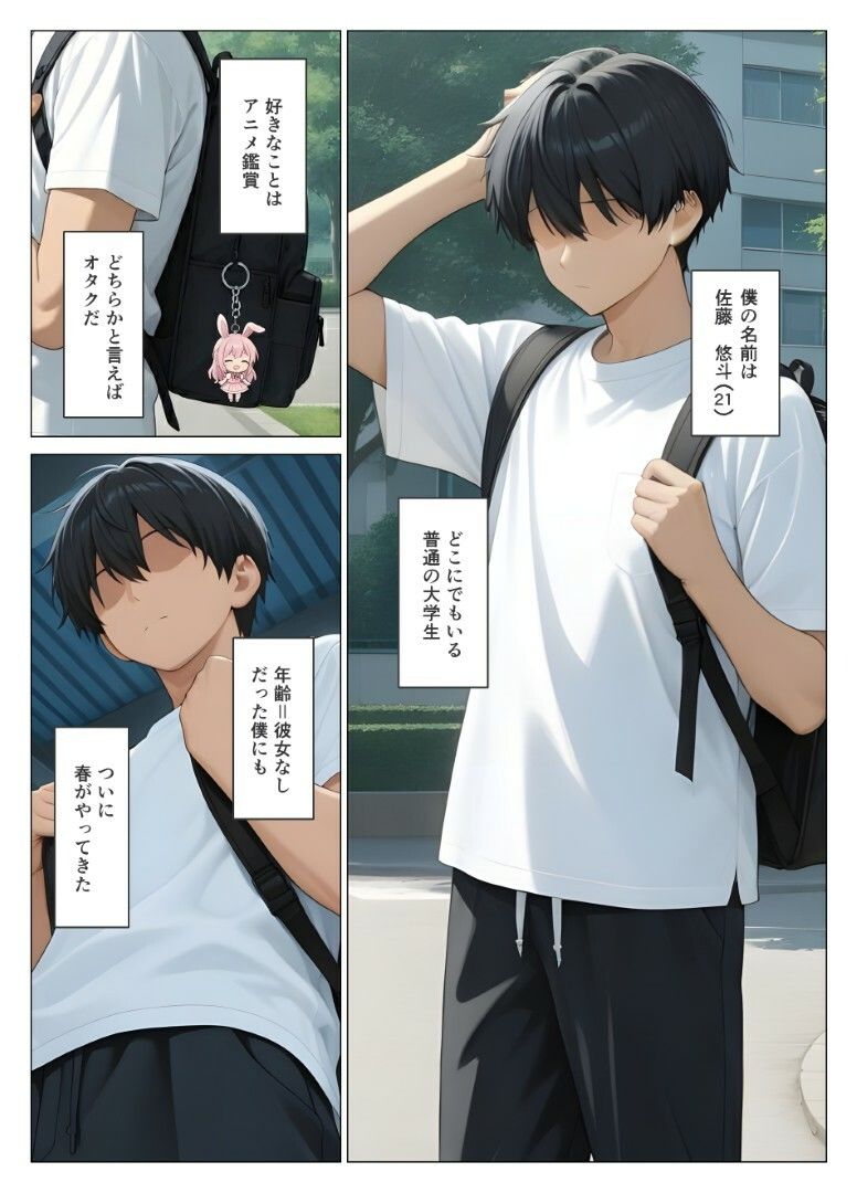初めての相手は彼女の姉  人妻に童貞相談したら中出しセックスしてしまった話 サンプル1ページ目