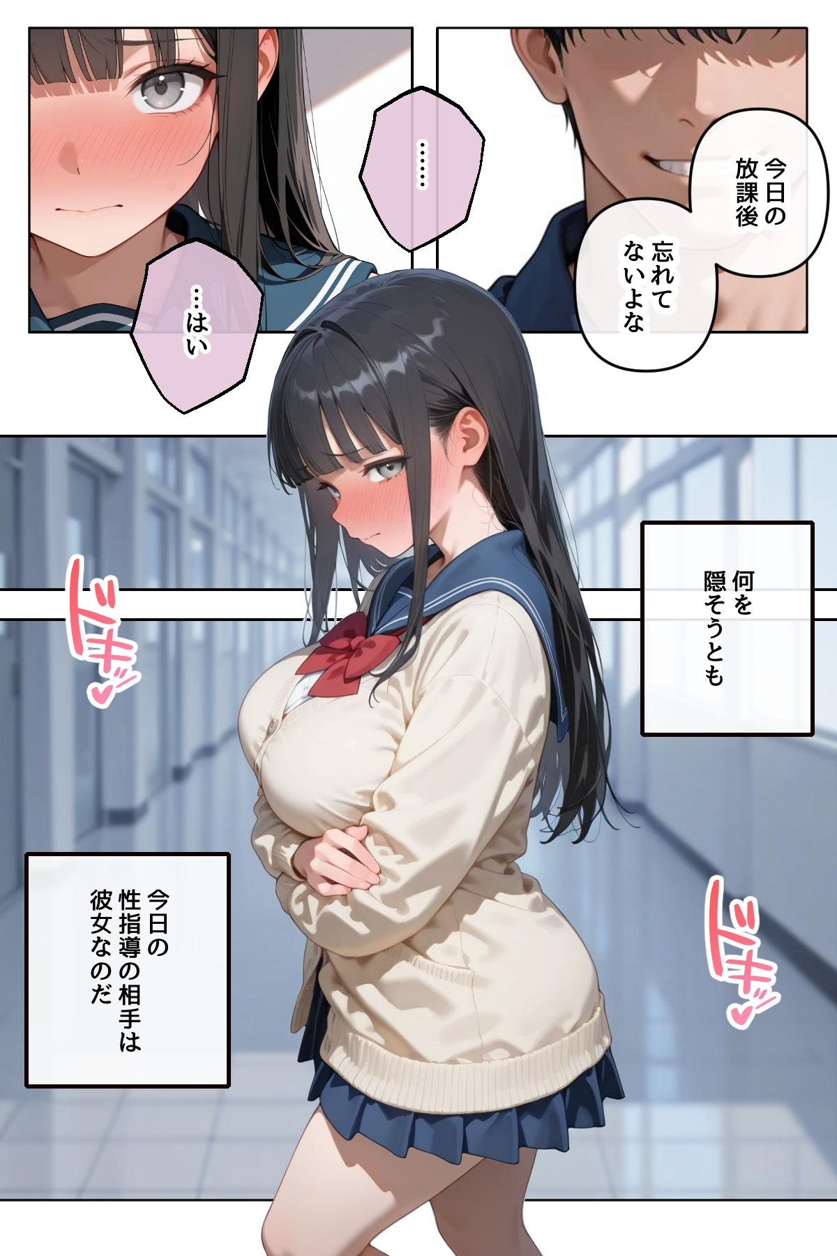 どこの女子校にもありふれた普通の性指導 〜温泉学園〜 2 サンプル1ページ目