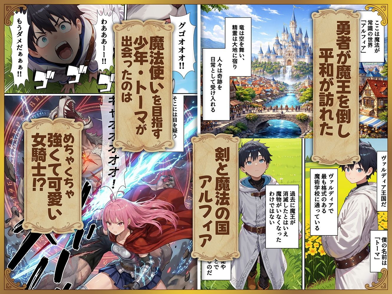 姫様、勇者やってます（極秘） サンプル1ページ目