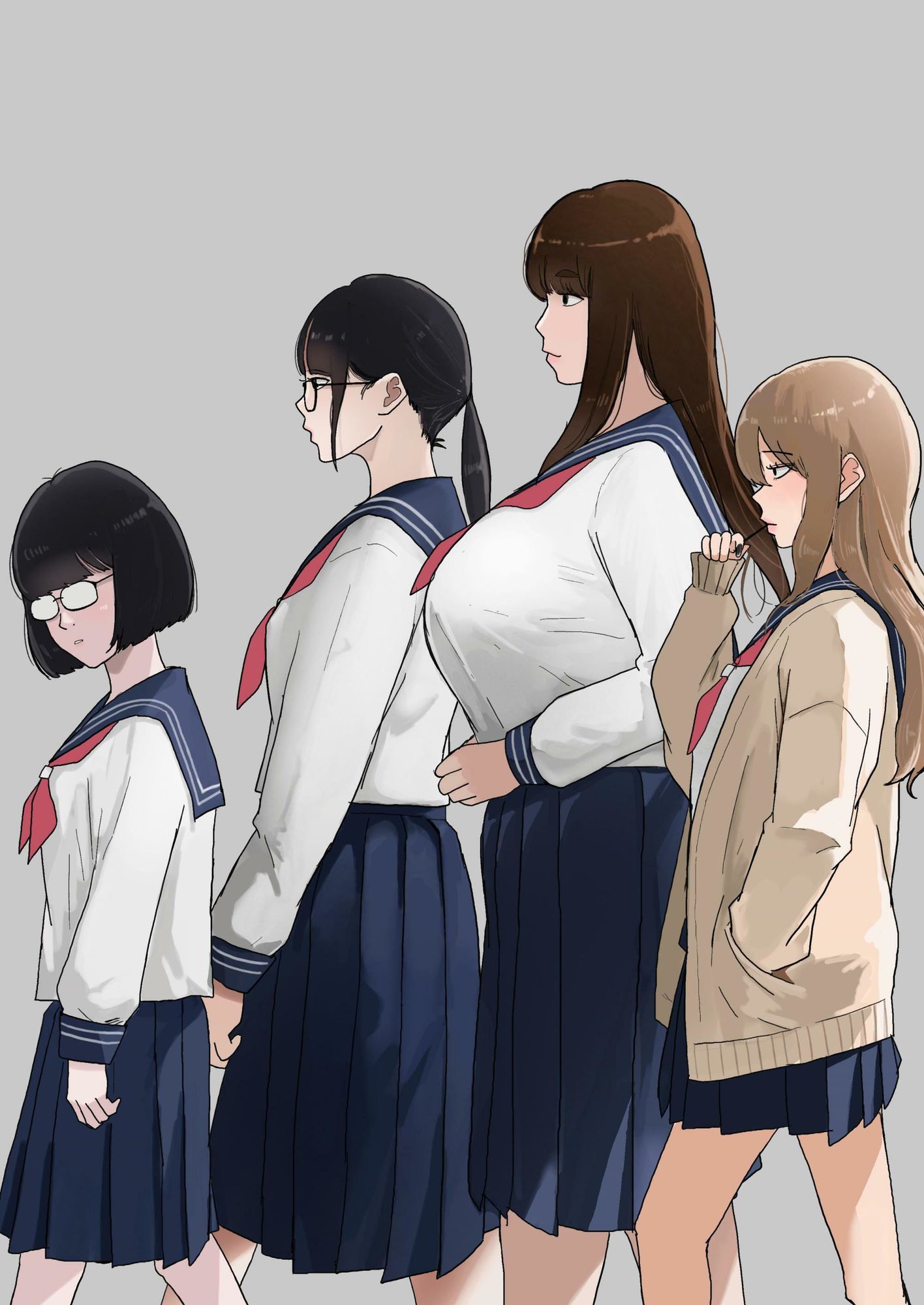 モブコノトリコ＋ギャル！？ サンプル2ページ目