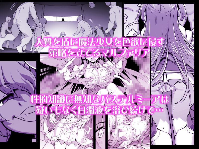 魔法少女は淫欲に堕ちる  色欲のアモディマ誕生編 サンプル3ページ目