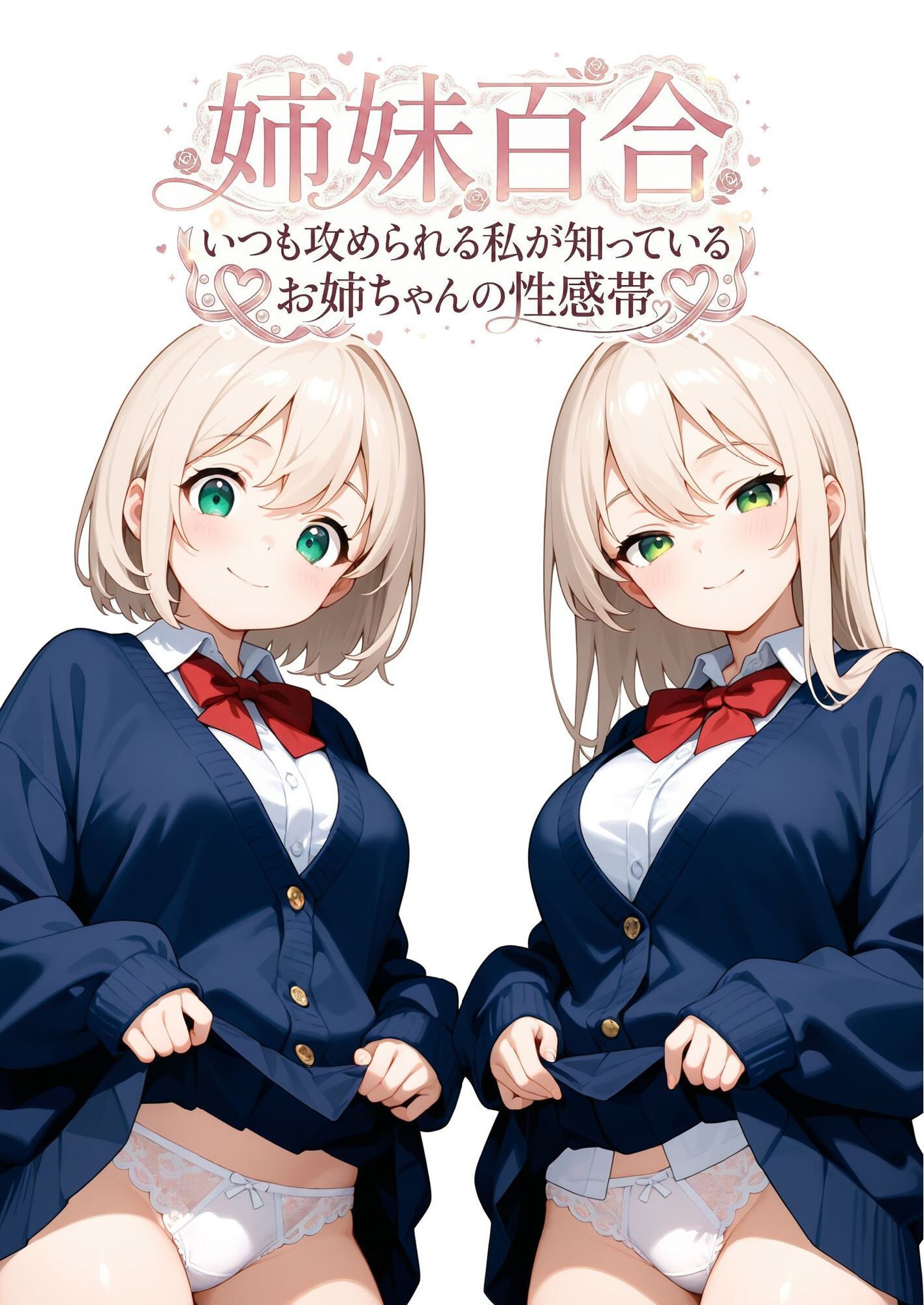 姉妹百合 サンプル1ページ目