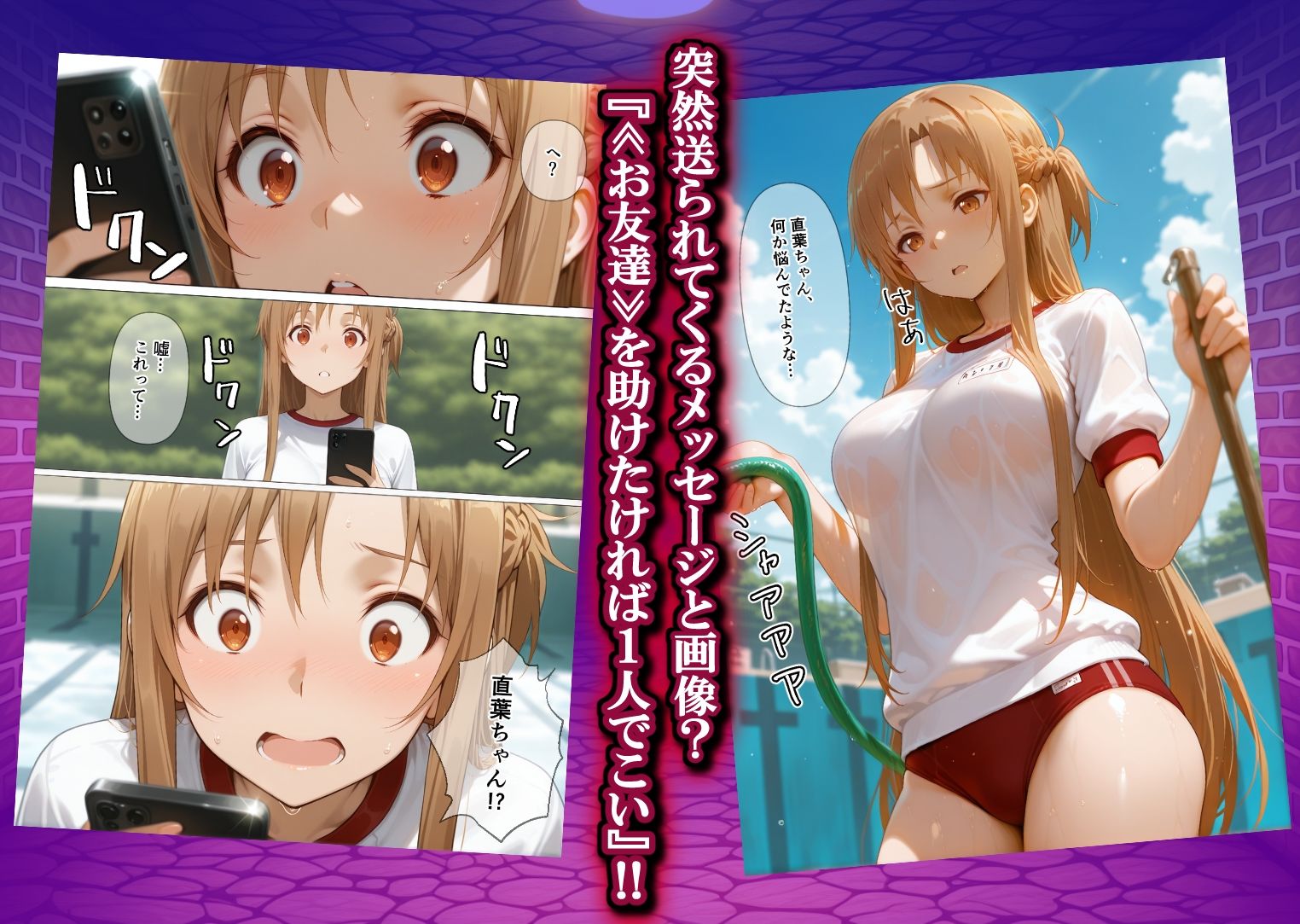 弱みを握られ製奴● 肉便器にされアヘ顔快楽地獄 女騎士編 サンプル2ページ目