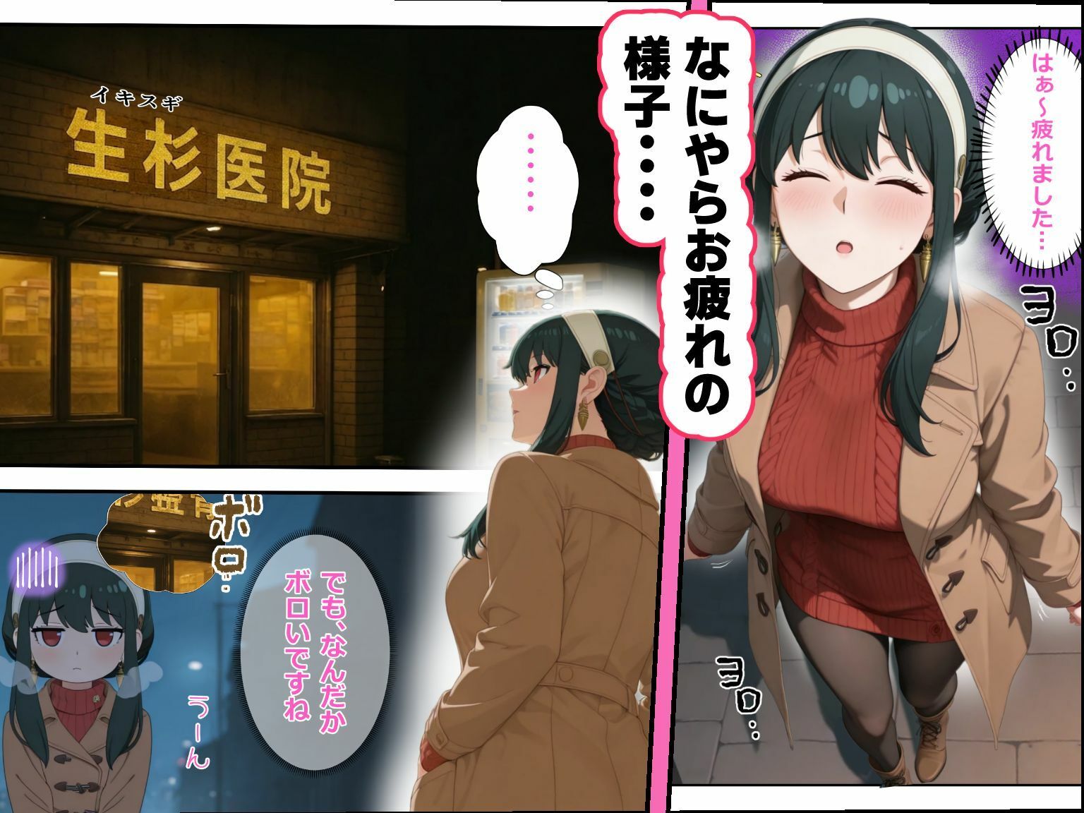 （偽）人妻が仕事帰りに立ち寄った医院で処女喪失 サンプル1ページ目