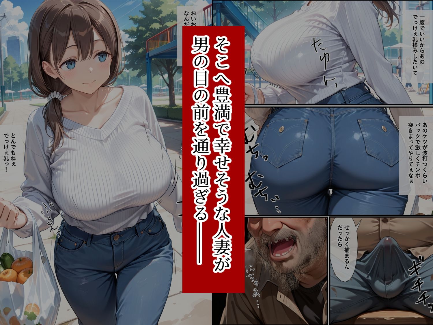 ホームレスレ〇プ サンプル2ページ目