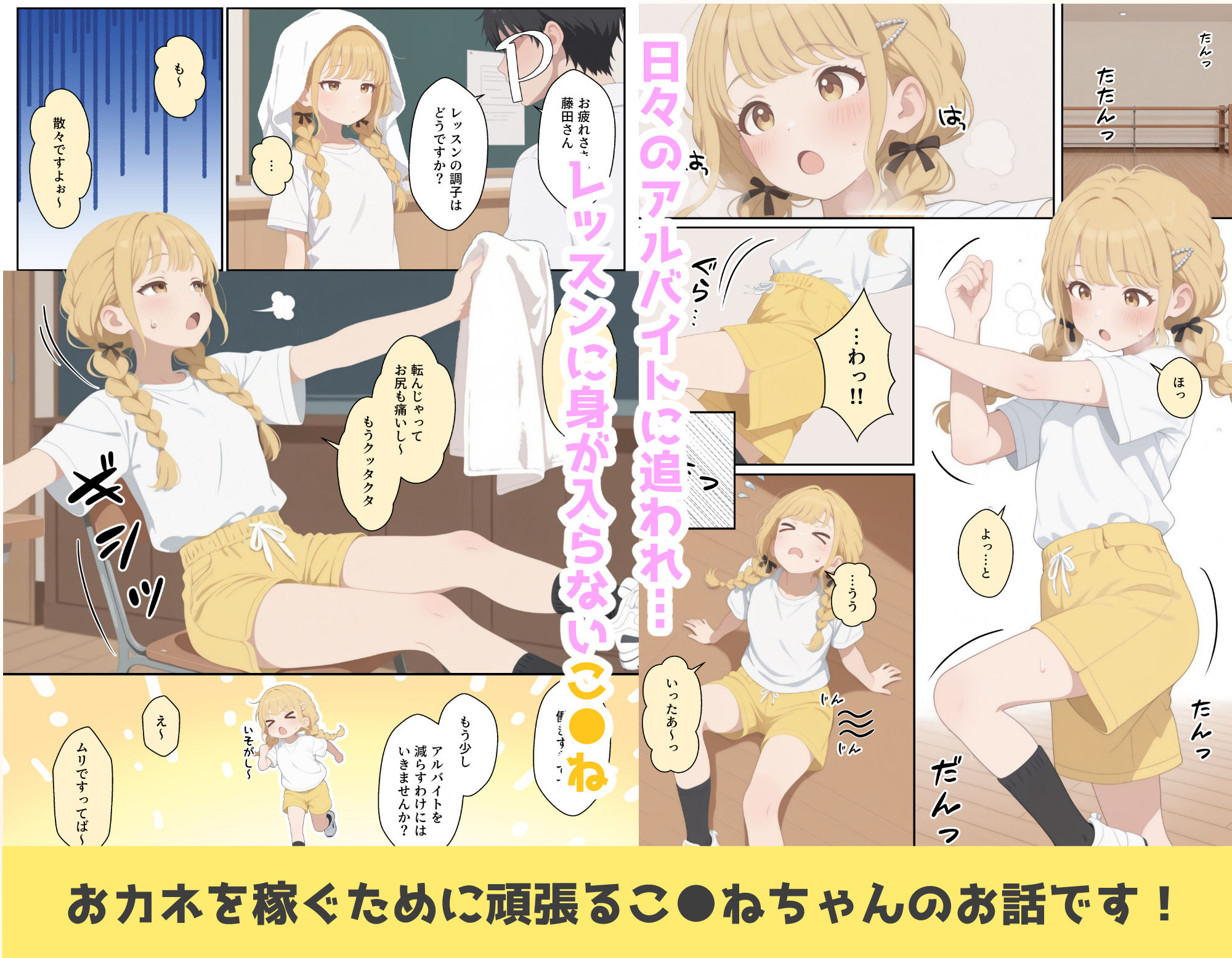こ●ねちゃんは稼ぎたい！ サンプル1ページ目