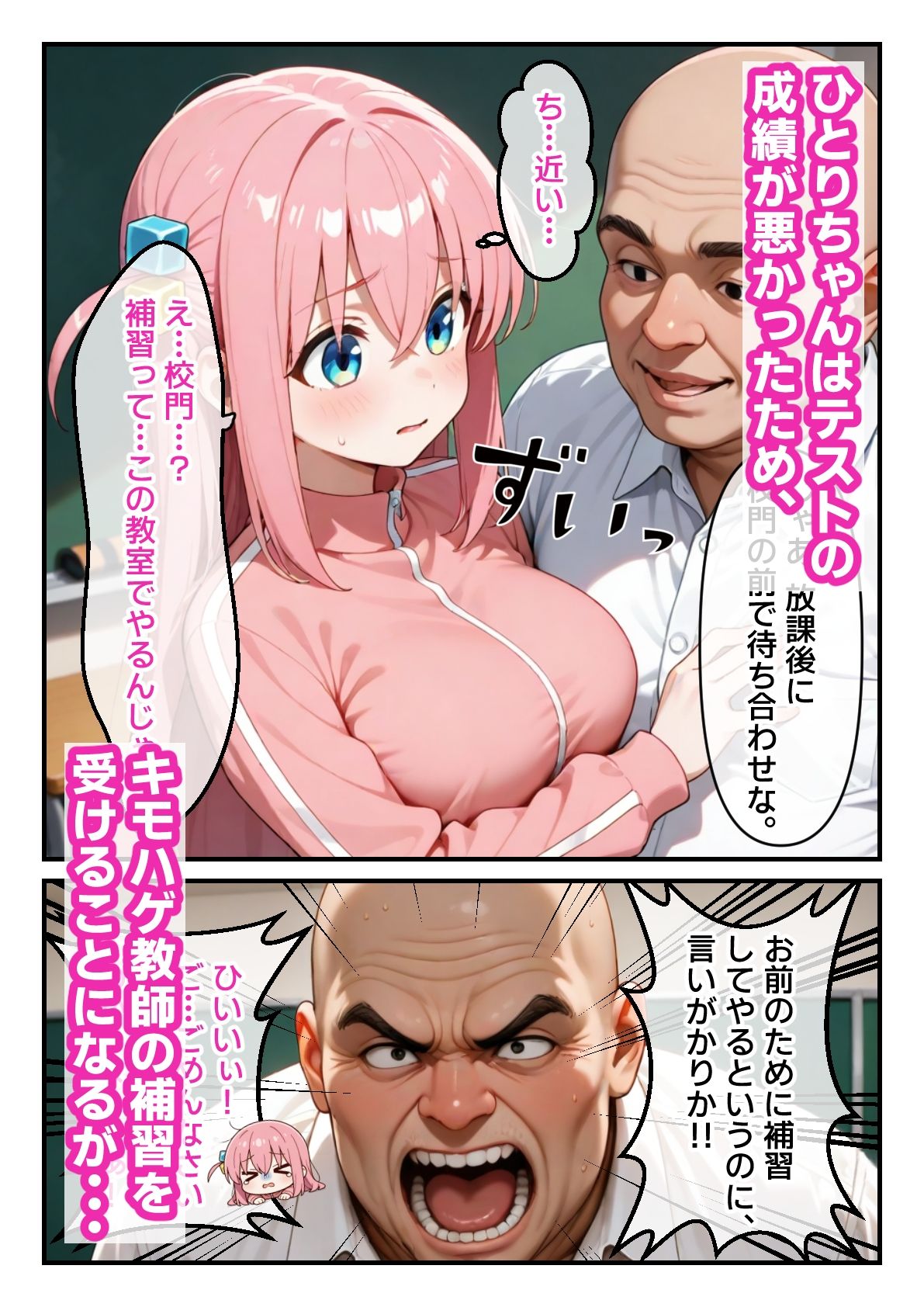 ひとりちゃんはキモハゲ教師の言いなり性奴● サンプル1ページ目